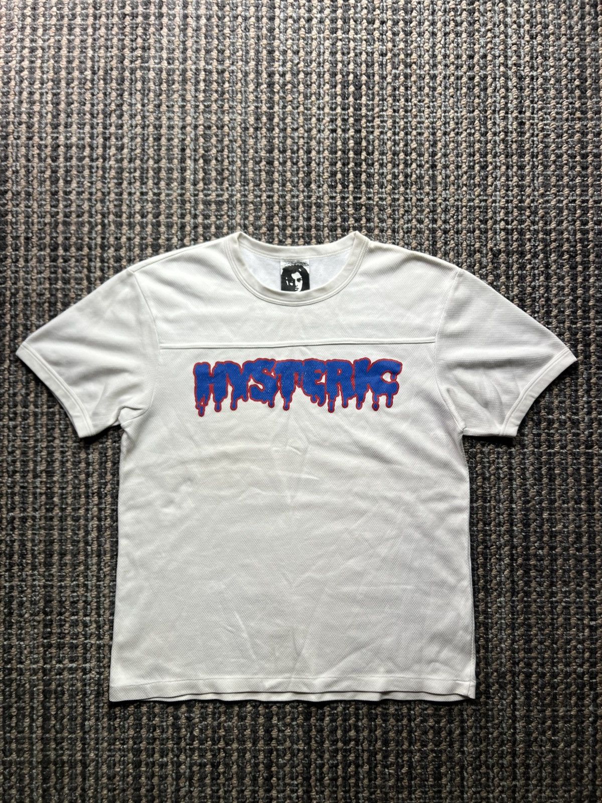 Hysteric Glamour Hysteric Glamour Bloody Logo Rare Tee Y2K Spellout Size US M / EU 48-50 / 2 - 1 Thumbnail