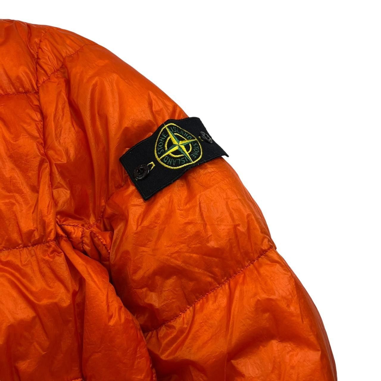 Stone Island Stone Island Orange Garment Dyed Down Puffer Jacket - Small Size US S / EU 44-46 / 1 - 4 Thumbnail