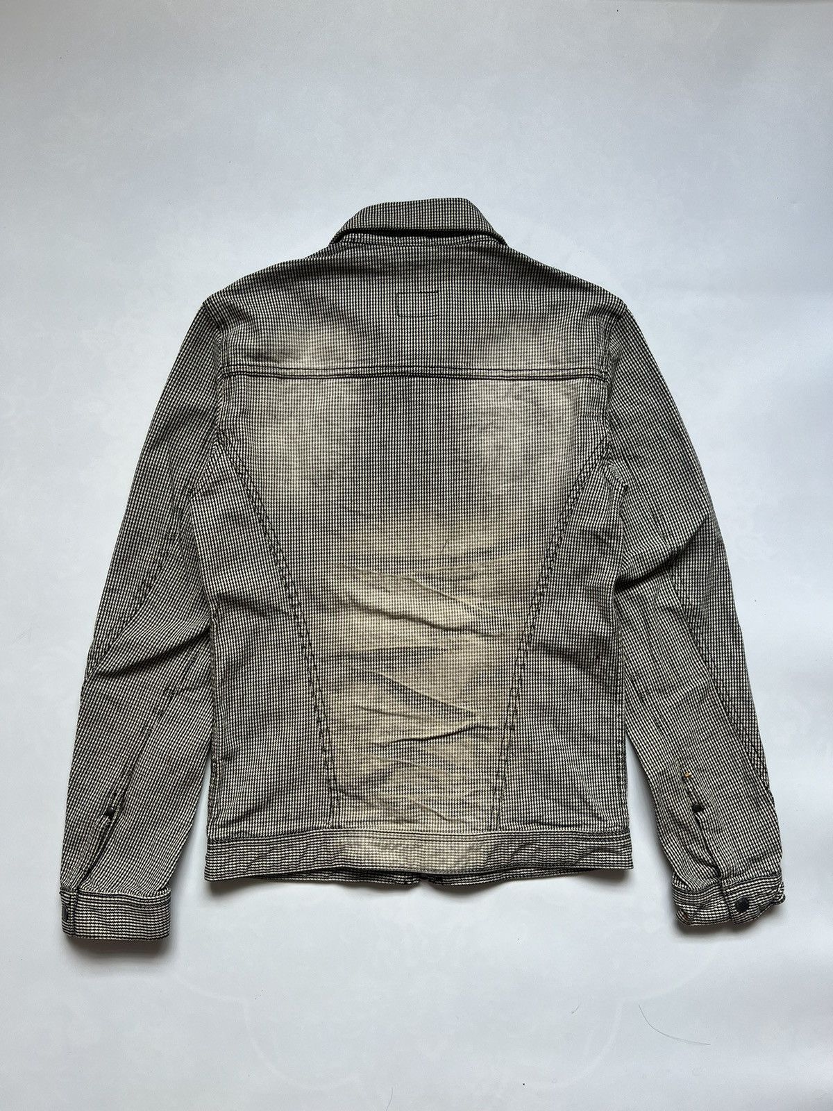 Japanese Brand Vintage 2000's Rattle Trap Mud wash Checkered Denim Size US S / EU 44-46 / 1 - 8 Thumbnail