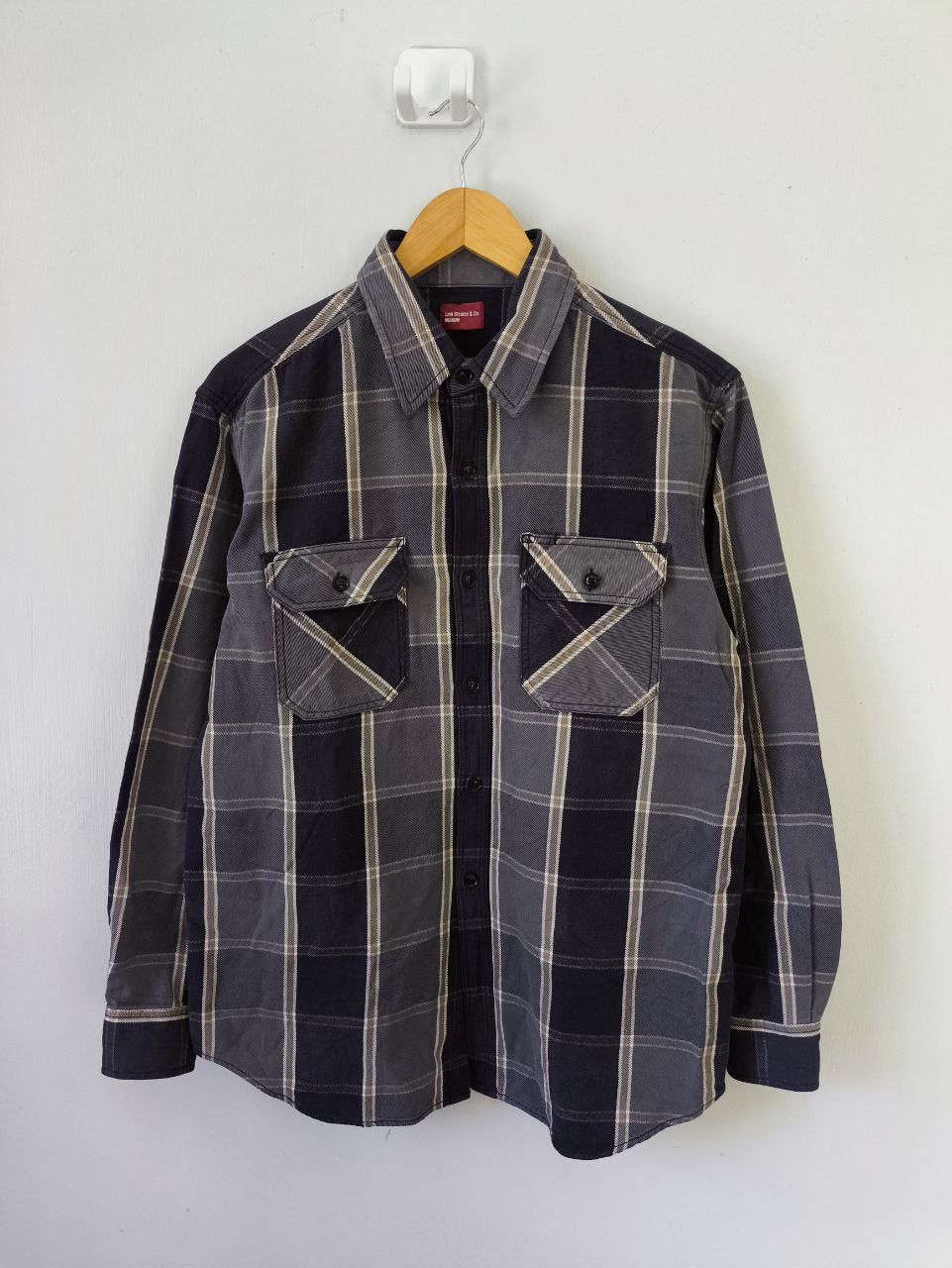 Levi's Vintage LEVIS STRAUSS & CO Plaid Multicolour Flannel Size US M / EU 48-50 / 2 - 1 Thumbnail