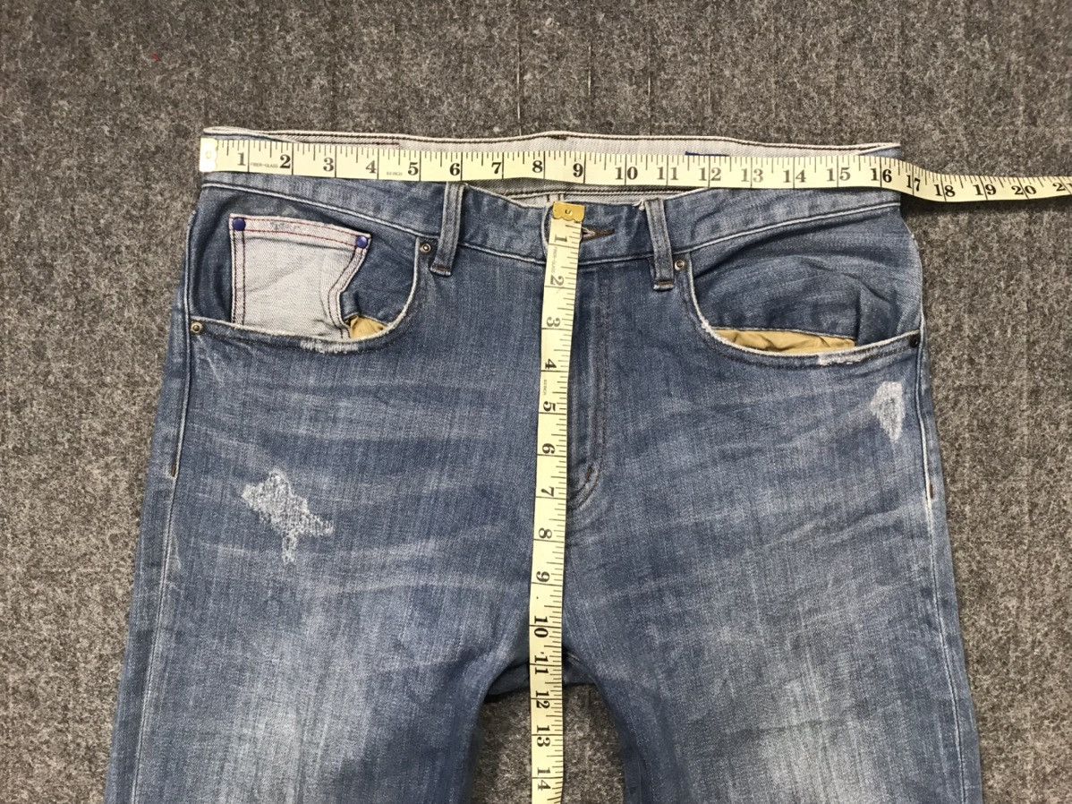 Japanese Brand Takeo Kikuchi The Shop TK Mix Piece Calik Denim Turkey Size US 32 / EU 48 - 12 Thumbnail