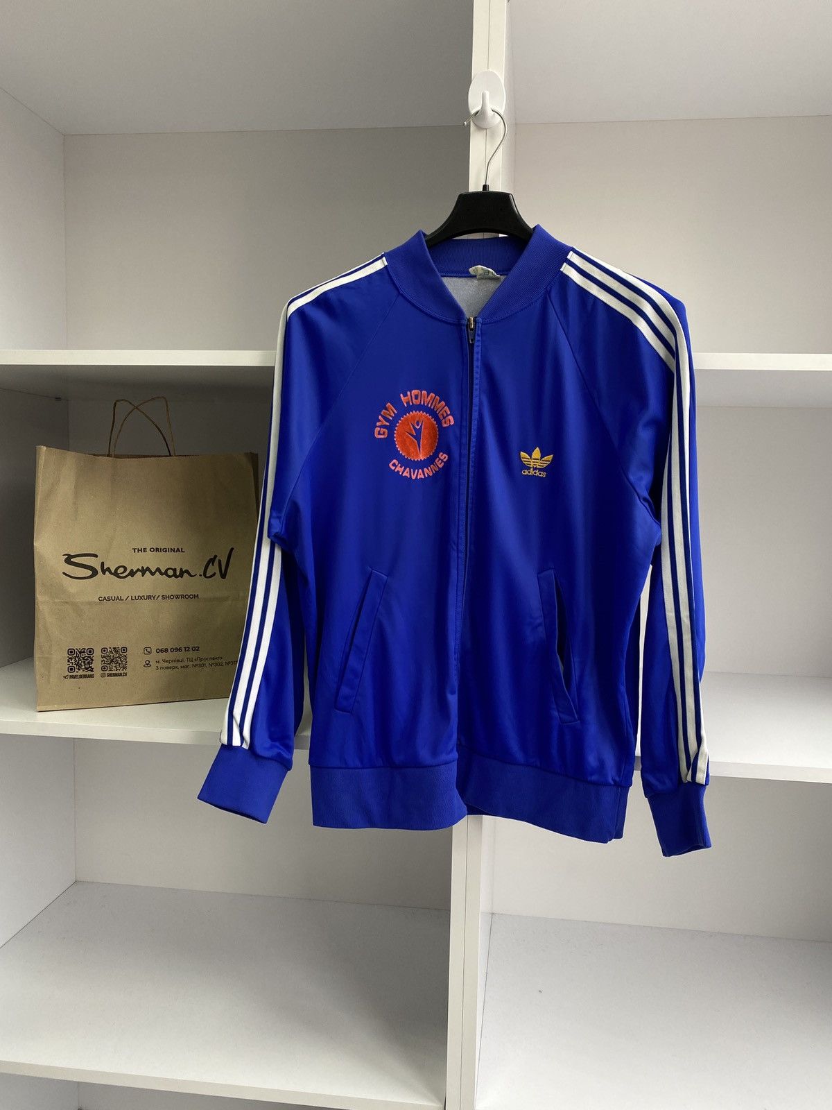 Adidas × Vintage Adidas zip vintage sweatshirt 90s style Size US M / EU 48-50 / 2 - 2 Thumbnail