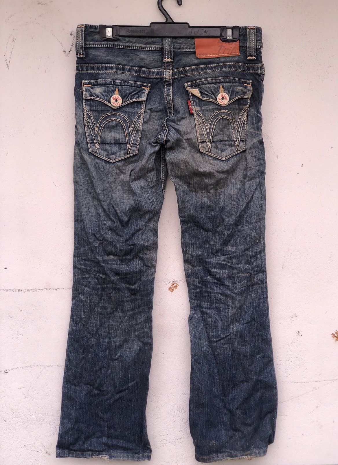 Edwin × Japanese Brand 🔥EDWIN BLUE TRIP BOOTCUT DENIM JEANS Size US 31 - 2 Thumbnail