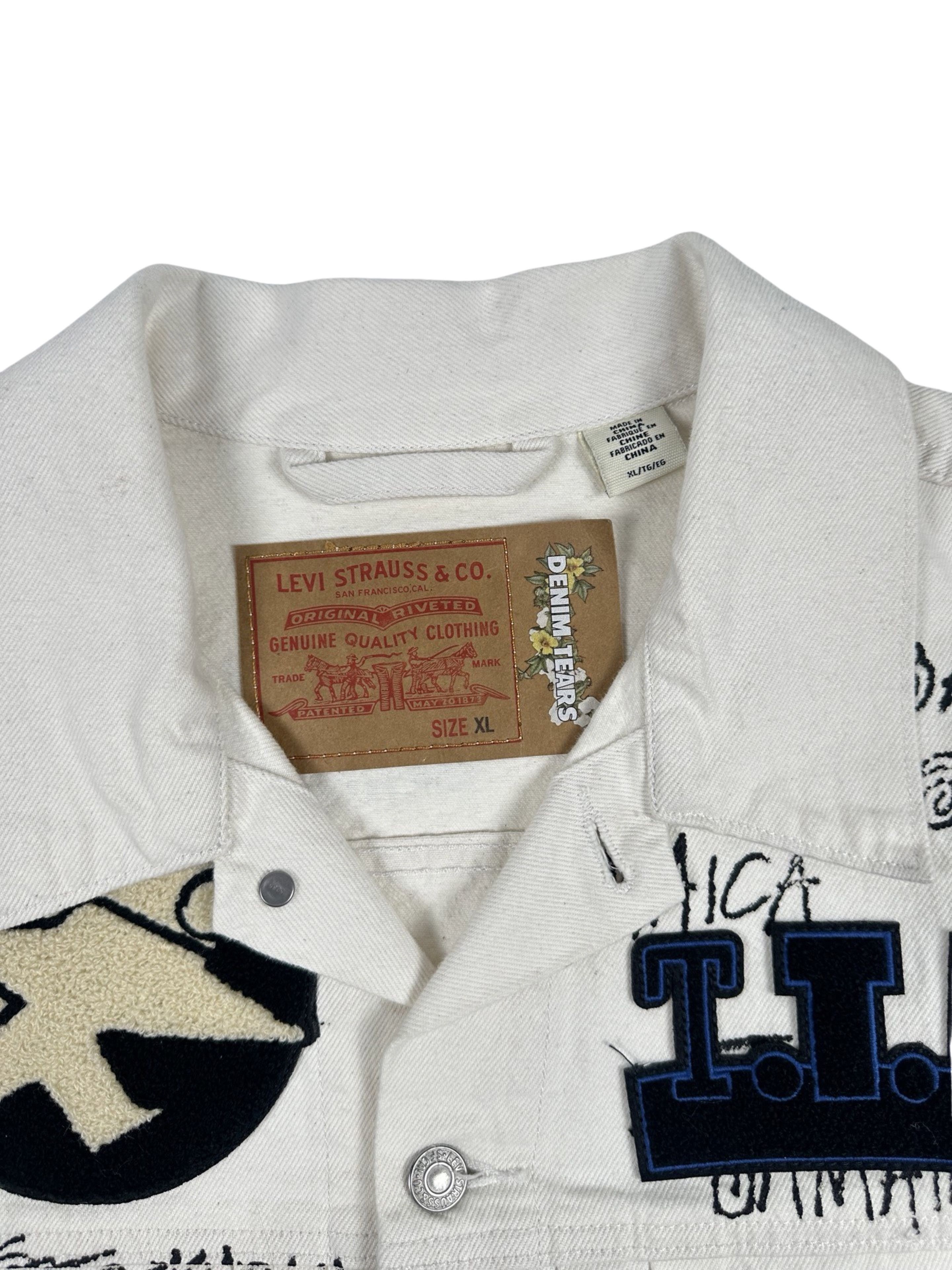 DENIM TEARS Denim Tears x Stussy x Levis Denim Jacket Size US XL / EU 56 / 4 - 8 Thumbnail