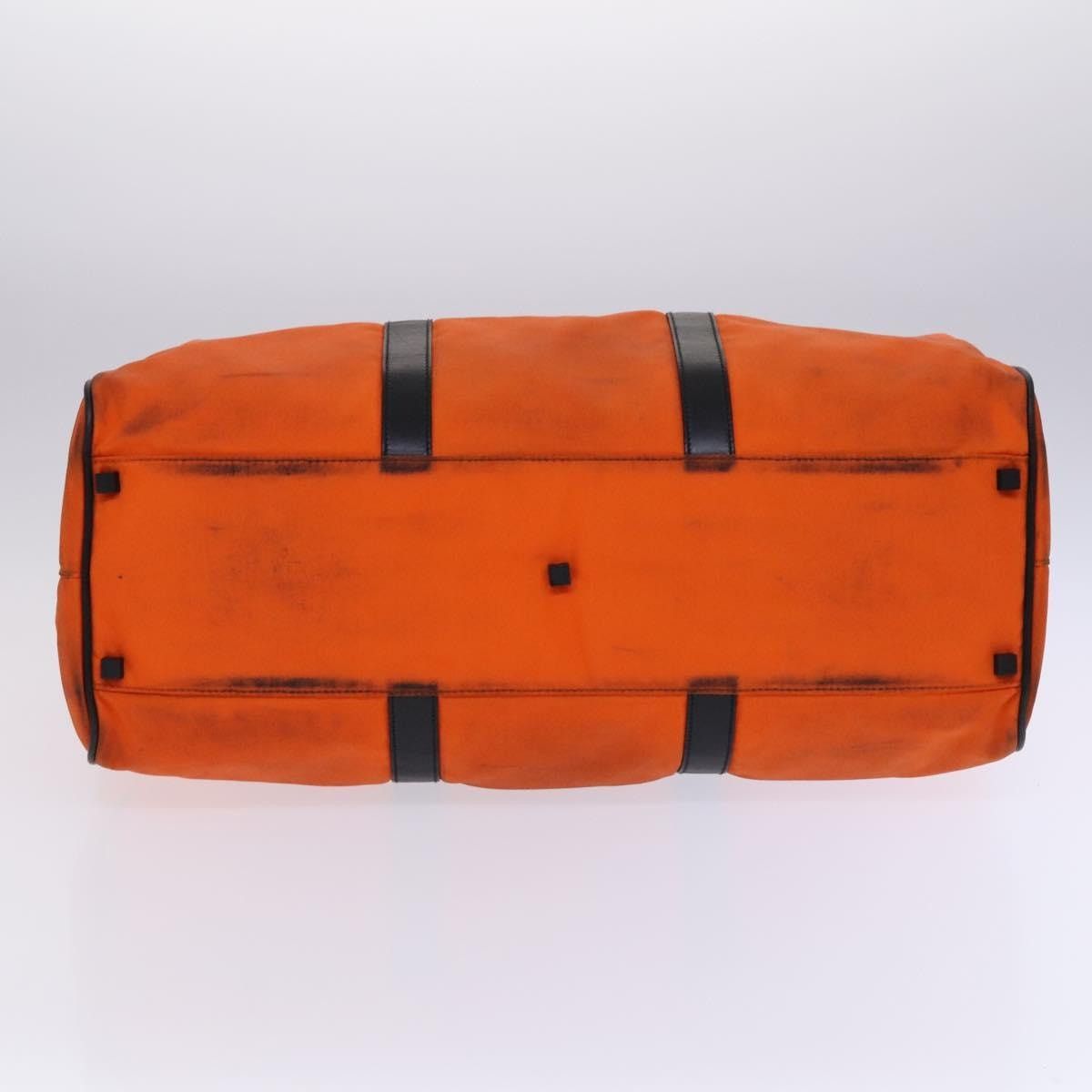 Gucci GUCCI Boston Bag Nylon Orange Black Size ONE SIZE - 9 Thumbnail