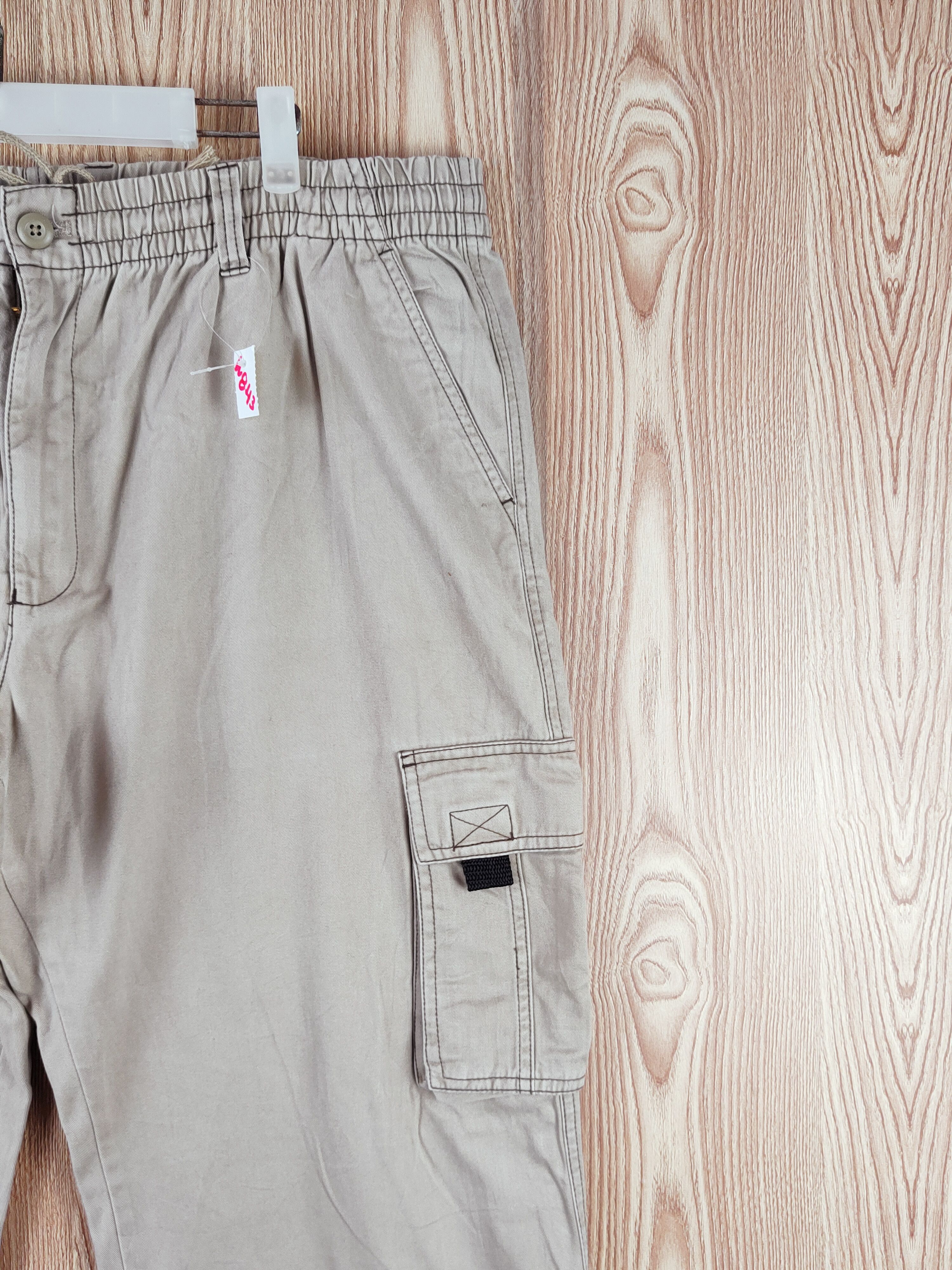 Converse Converse Beige Multipocket Tactical Cargo Pants #W843 Size US 40 / EU 56 - 5 Thumbnail