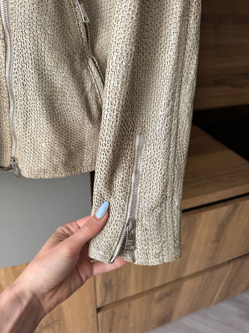 Giorgio Brato × Vintage (L) GIORGIO BRATO LEATHER JACKET LADIES Size L / US 10 / IT 46 - 7 Thumbnail