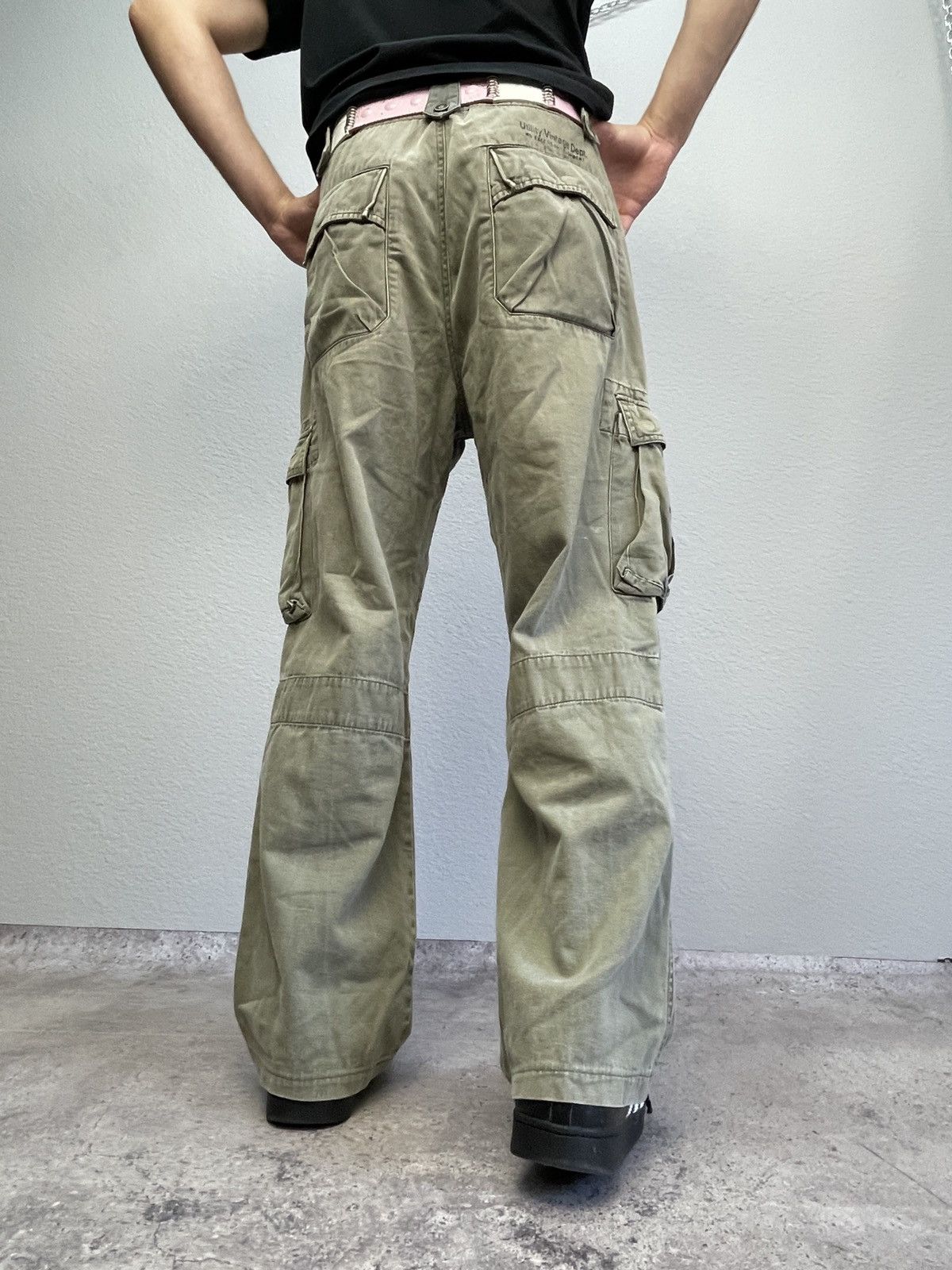 G-Star Vintage Junya Watanabe Balenciaga Style Bondage Cargo Pants Size US 34 / EU 50 - 2 Thumbnail
