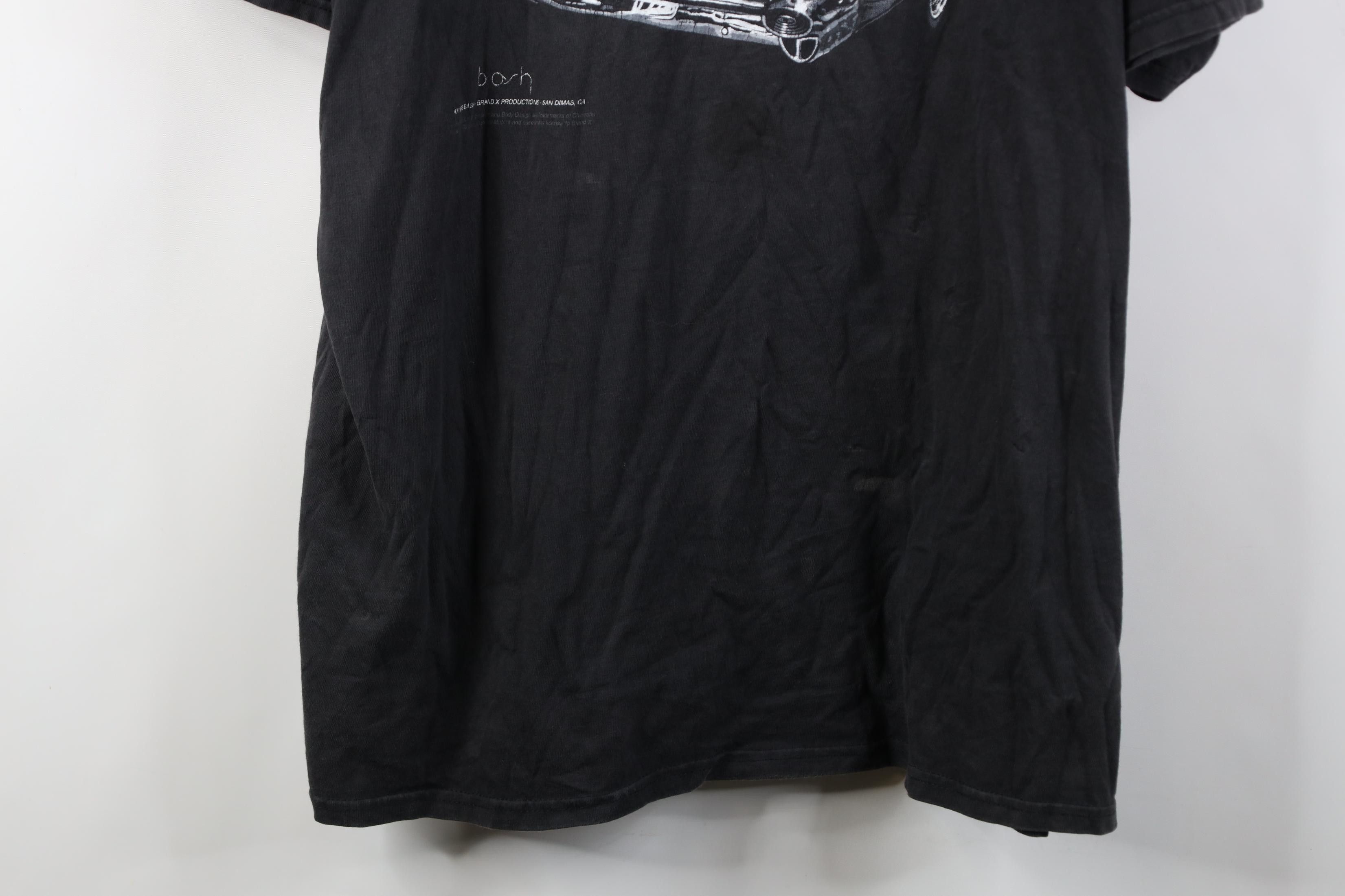 Vintage Vintage 90s 1950s Chevrolet Bel Air Car Short Sleeve T-Shirt Size US XXL / EU 58 / 5 - 3 Thumbnail