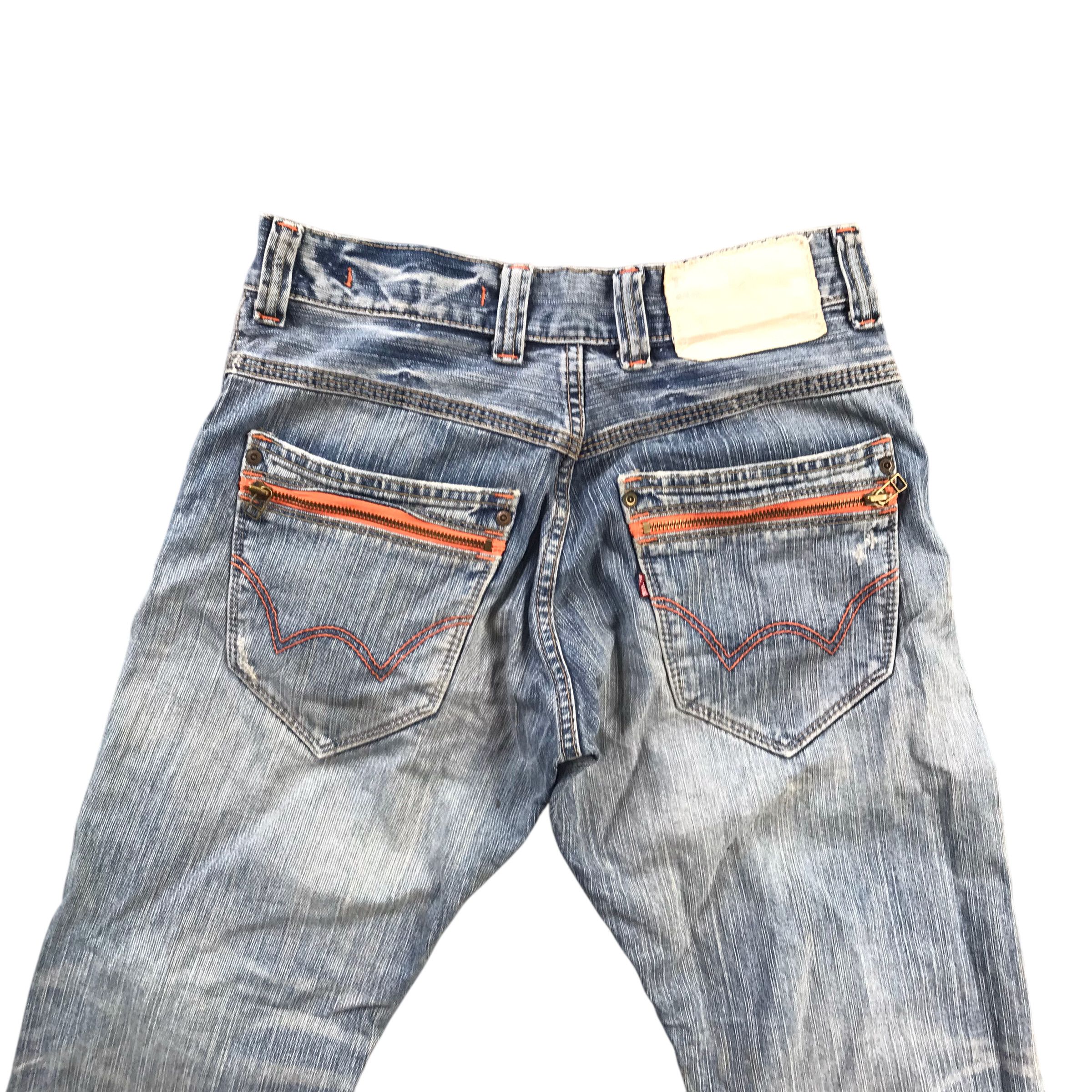 Edwin Rare Vintage Edwin Distressed Denim- Size 31 Size US 31 - 2 Thumbnail