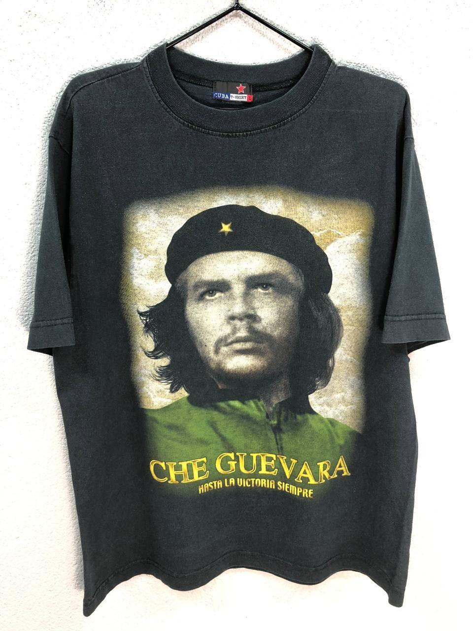 Vintage Cuba T shirt mens Che Guevara Large Size US L / EU 52-54 / 3 - 1 Thumbnail