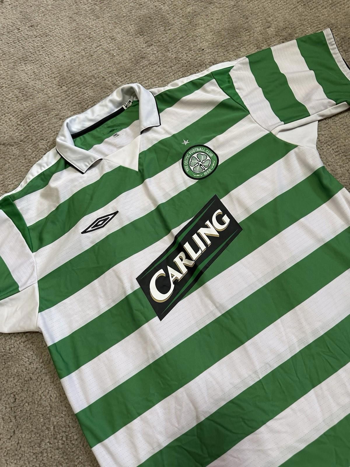 Umbro Vintage Jersey Umbro Celtic Home Football Soccer Shirt XXL Size US XXL / EU 58 / 5 - 2 Thumbnail