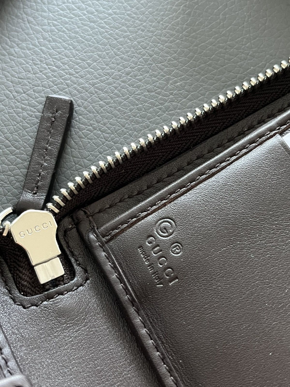 Gucci $2k Gucci GG Monogram Wallet Long Zip Brand New Size ONE SIZE - 4 Thumbnail
