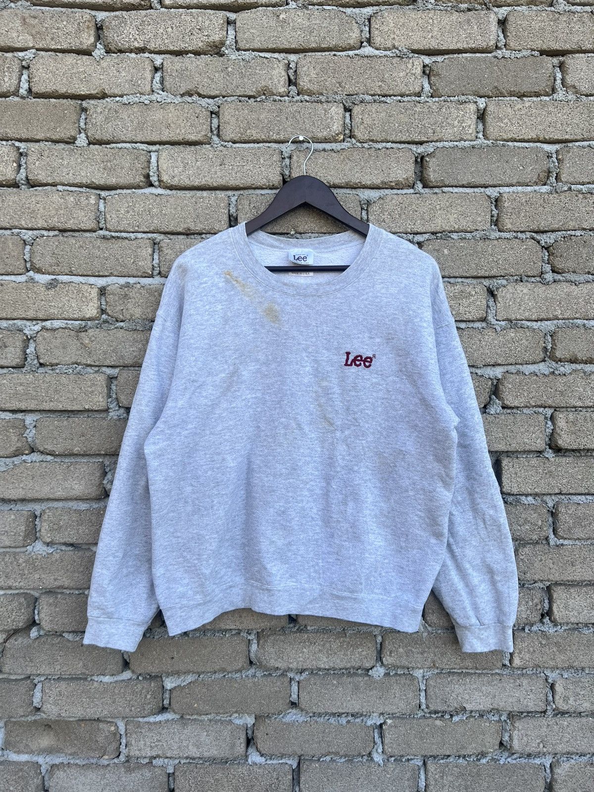 Lee Vintage Lee Kansas USA Crewneck Sweatshirt Size US L / EU 52-54 / 3 - 2 Thumbnail