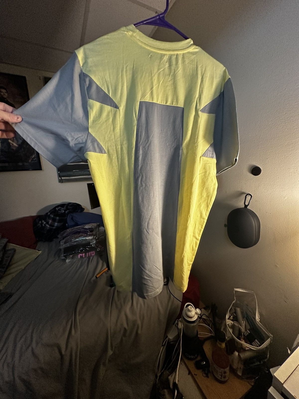 Designer × Pink Dolphin Pink dolphin tee yellow and grey Size US M / EU 48-50 / 2 - 3 Thumbnail