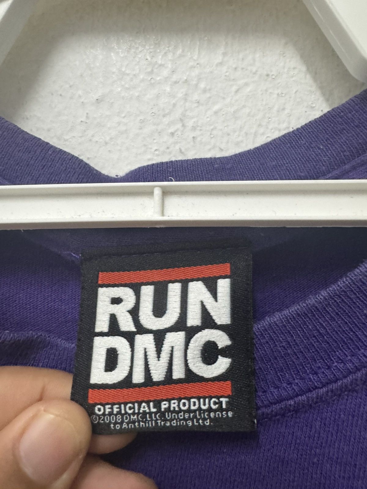 Rap Tees × Vintage Vintage Run Dmc Layout Crew Rapper Hip Hop T shirt Size US M / EU 48-50 / 2 - 7 Thumbnail