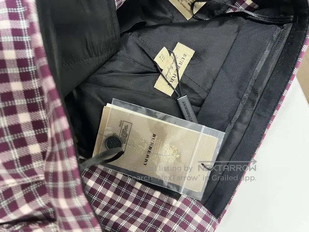 Burberry Burberry Winter Checkered Cotton Pants. Size 22" - 8 Thumbnail