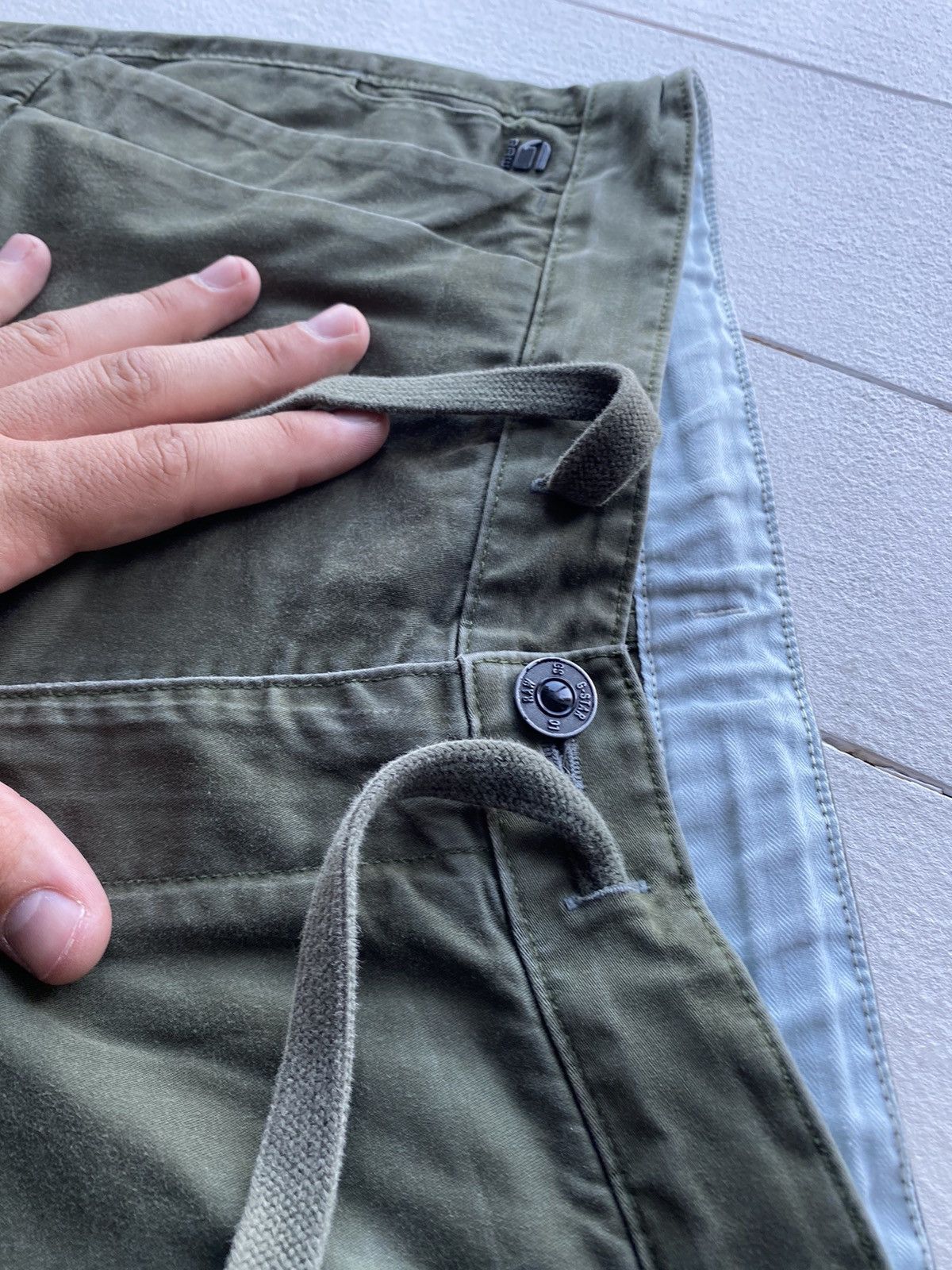 G-Star 🔥G Star Raw Slim Cliffed Chino Opium Punk Pants y2k Size US 30 / EU 46 - 6 Thumbnail