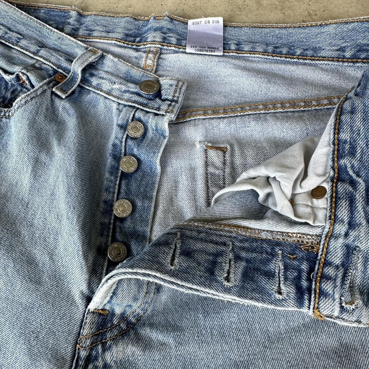 Levi's × Vintage Vintage Levi’s 501 jeans distressed and repaired Size US 32 / EU 48 - 4 Thumbnail