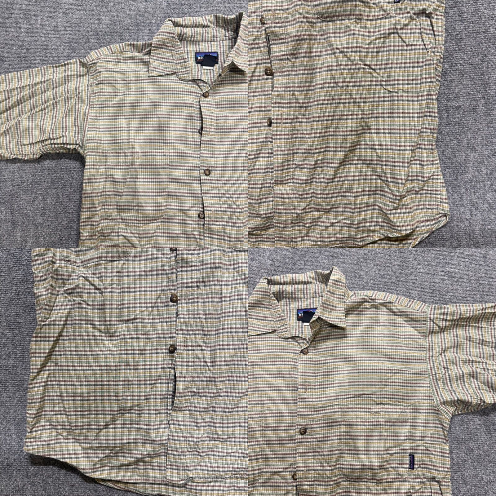 Patagonia Patagonia Pima Cotton Shirt Mens M Blue Plaid Long Sleeve Button Up Size US M / EU 48-50 / 2 - 8 Thumbnail