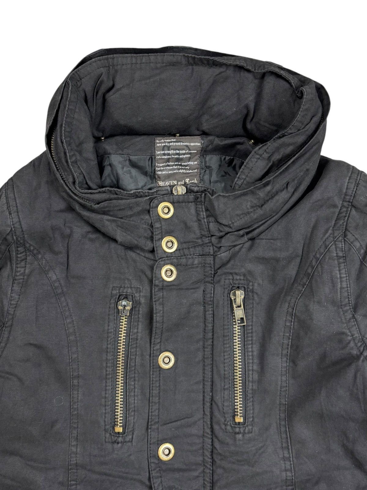 GOA 2000s Heaven And Earth - Apocalypse Style Long Bono Jacket Size US M / EU 48-50 / 2 - 7 Thumbnail
