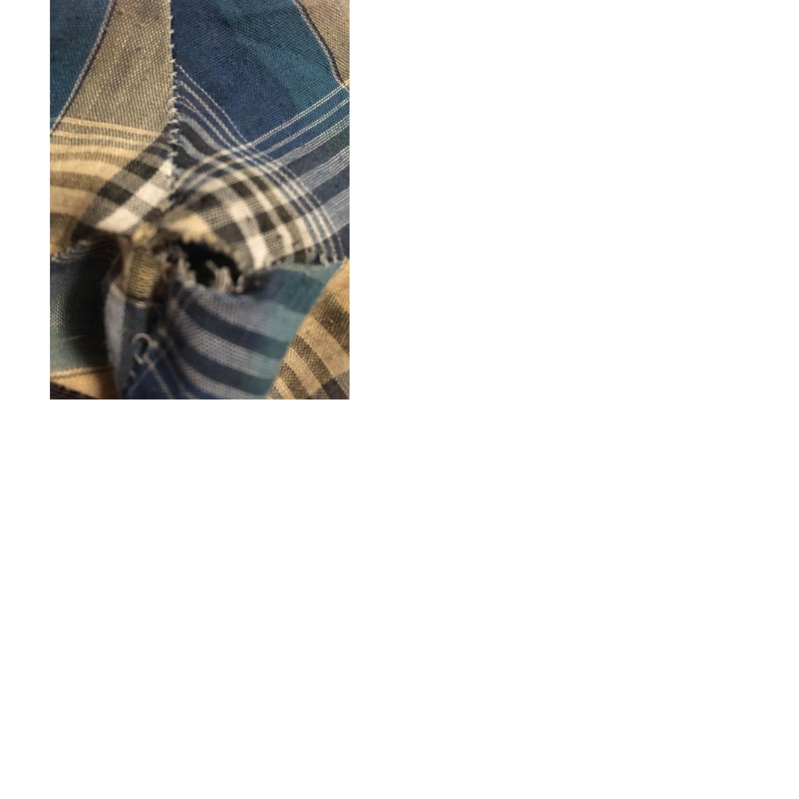 Vintage VINTAGE Double S Westerns Shirt Extra Long Tail Plaid Western Cowboy S Size US S / EU 44-46 / 1 - 9 Thumbnail