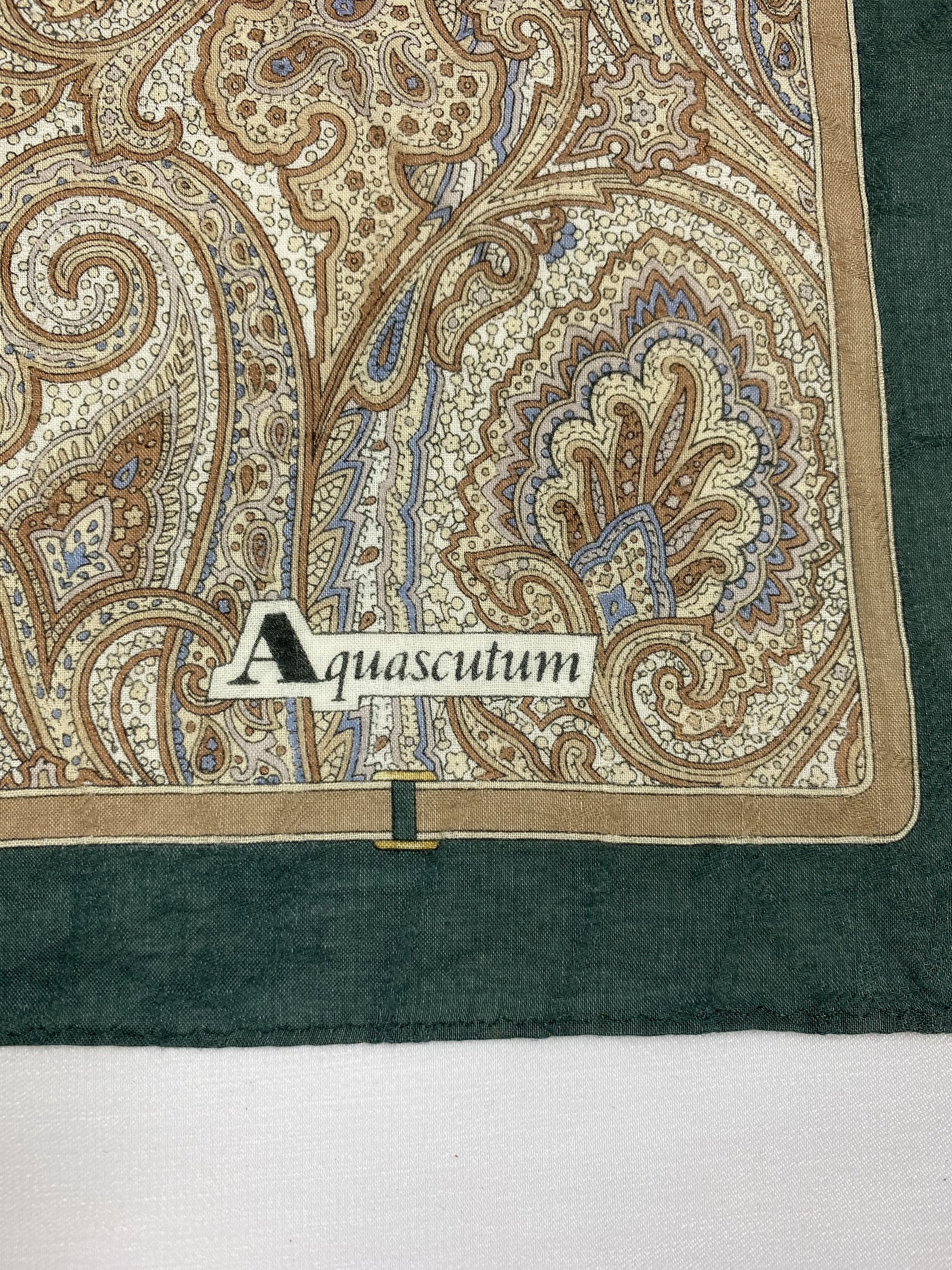 Aquascutum Aquasqutum Handkerchief / Bandana / Neckerchief Size ONE SIZE - 5 Thumbnail