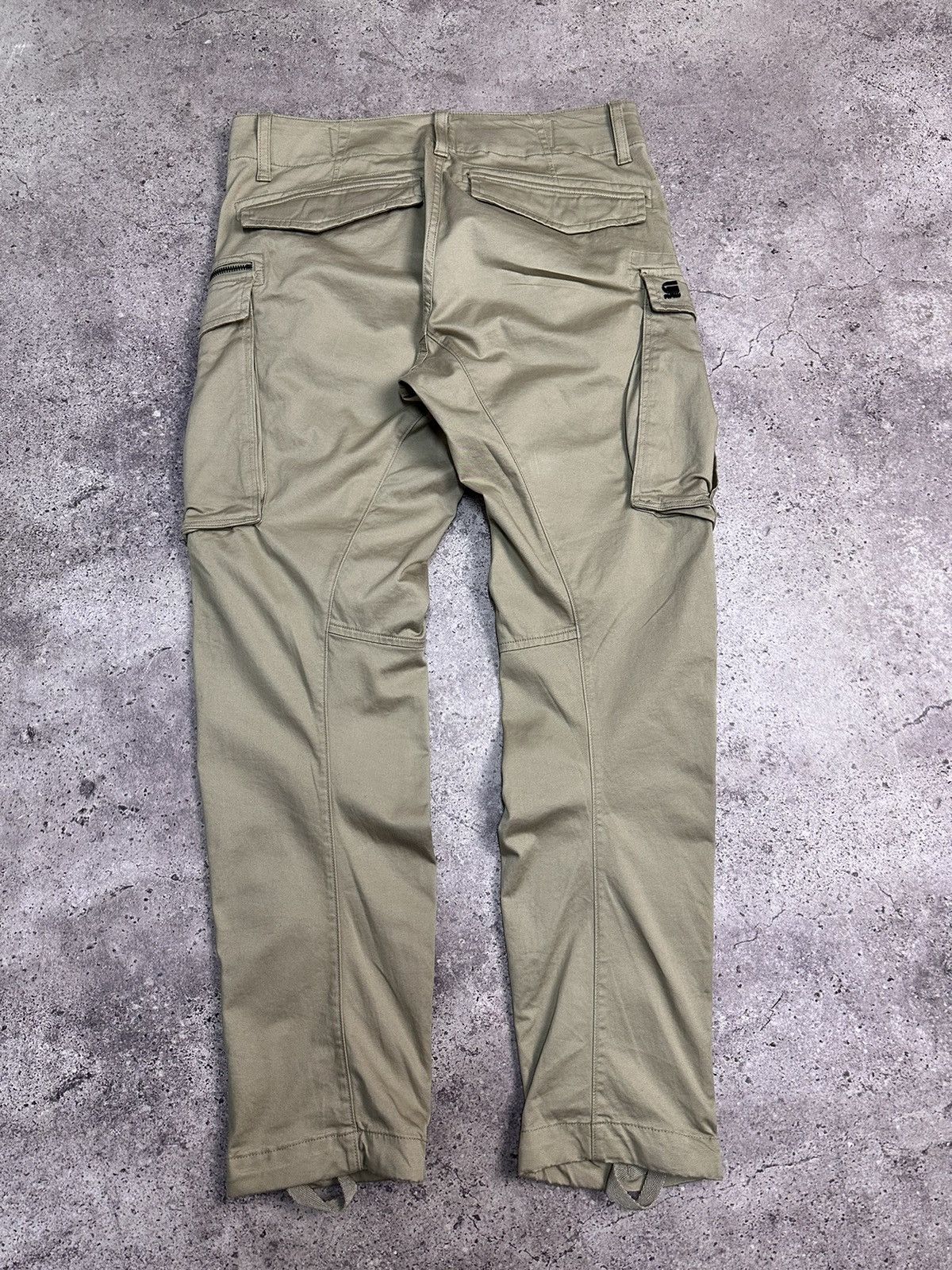G-Star LGB Baggy GOA Flare Military Style Cargo Pants Ifsixwasnine Size US 32 / EU 48 - 11 Thumbnail