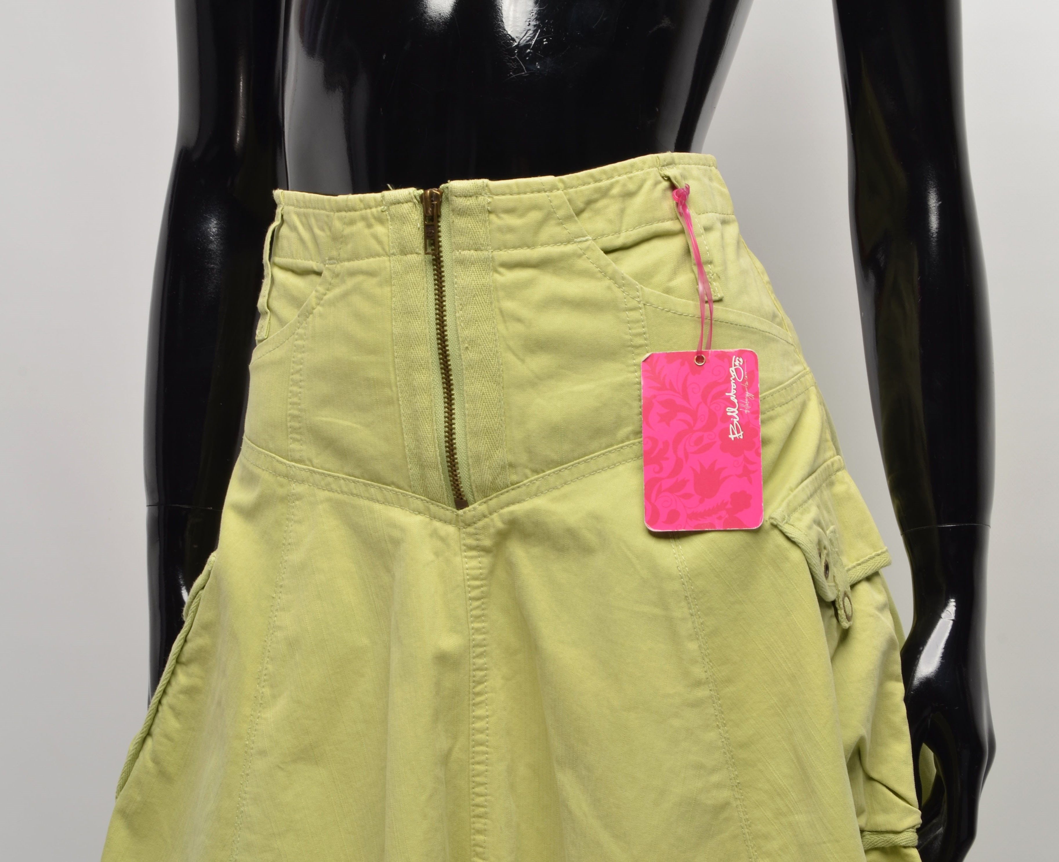 Billabong × Vintage Billabong Y2K High Waisted Asymmetrical Grunge Skirt Size 26" / US 2 / IT 38 - 3 Thumbnail