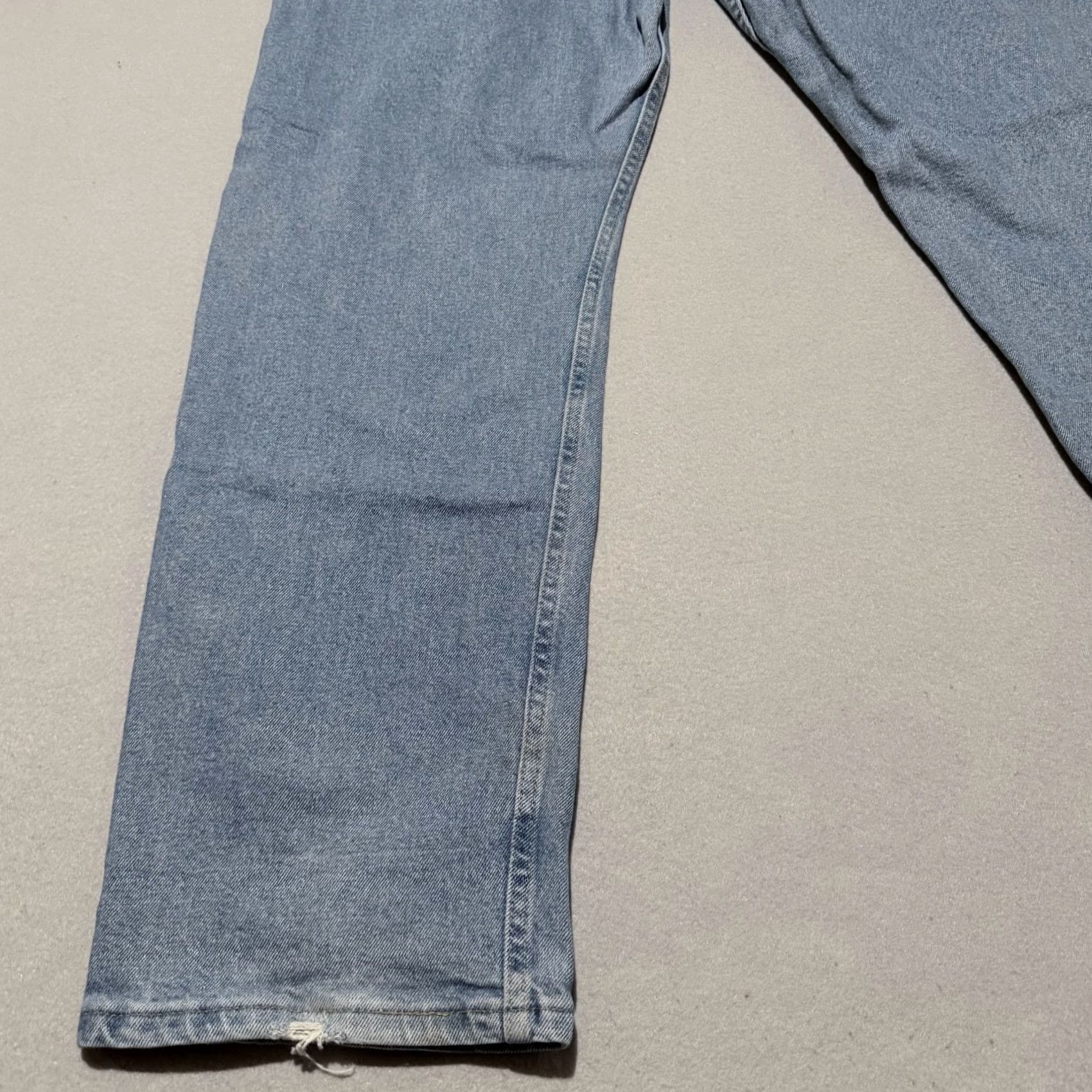 Wrangler Wrangler Jeans Light Wash Denim Comfort Stretch Straight Zip Fly - 38x32 Men Size US 38 / EU 54 - 6 Thumbnail
