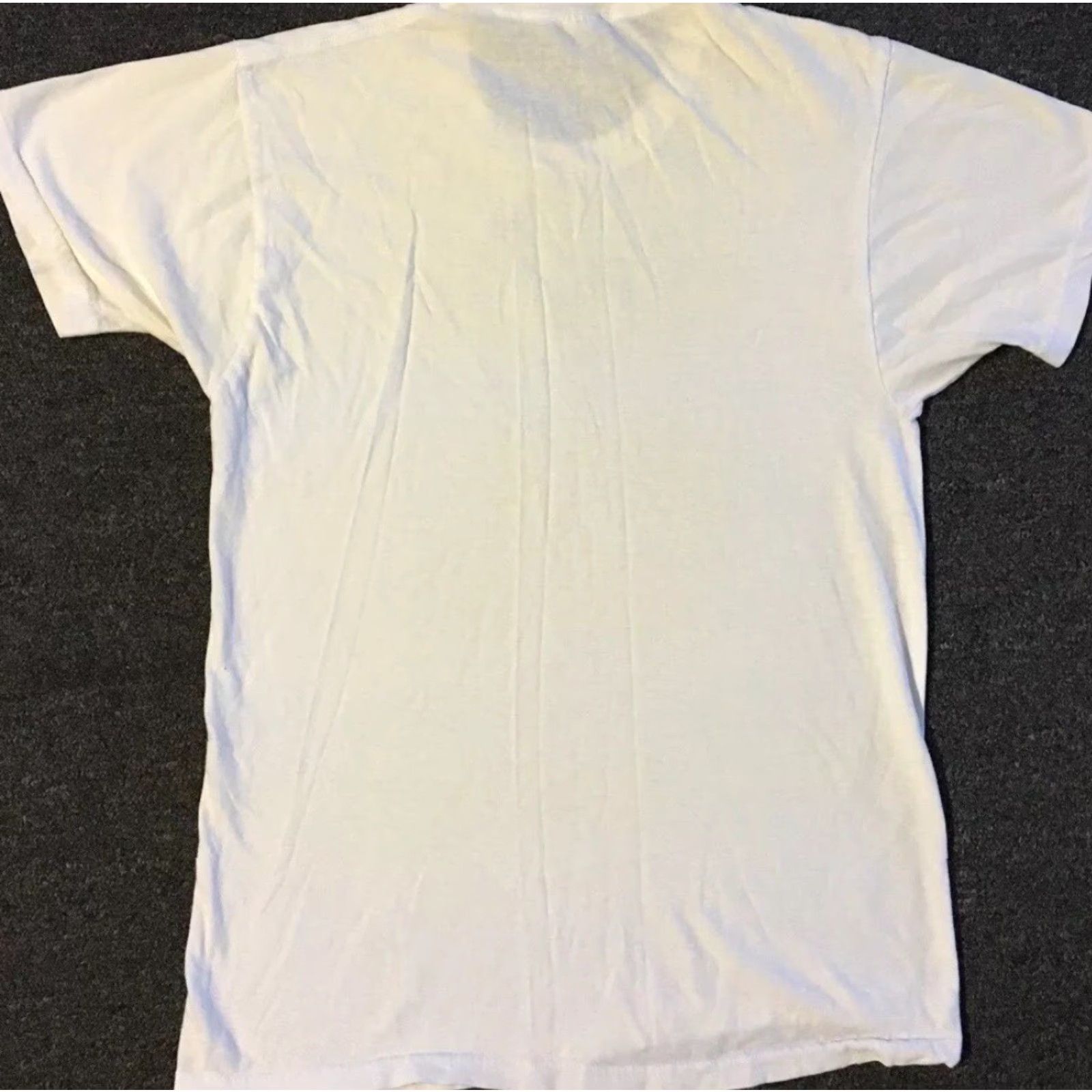 Vintage VINTAGE 80s 90s Faded Shirt XS White Surf Grunge Punk Biker Trucker Beach Eve nt Size US XS / EU 42 / 0 - 2 Thumbnail