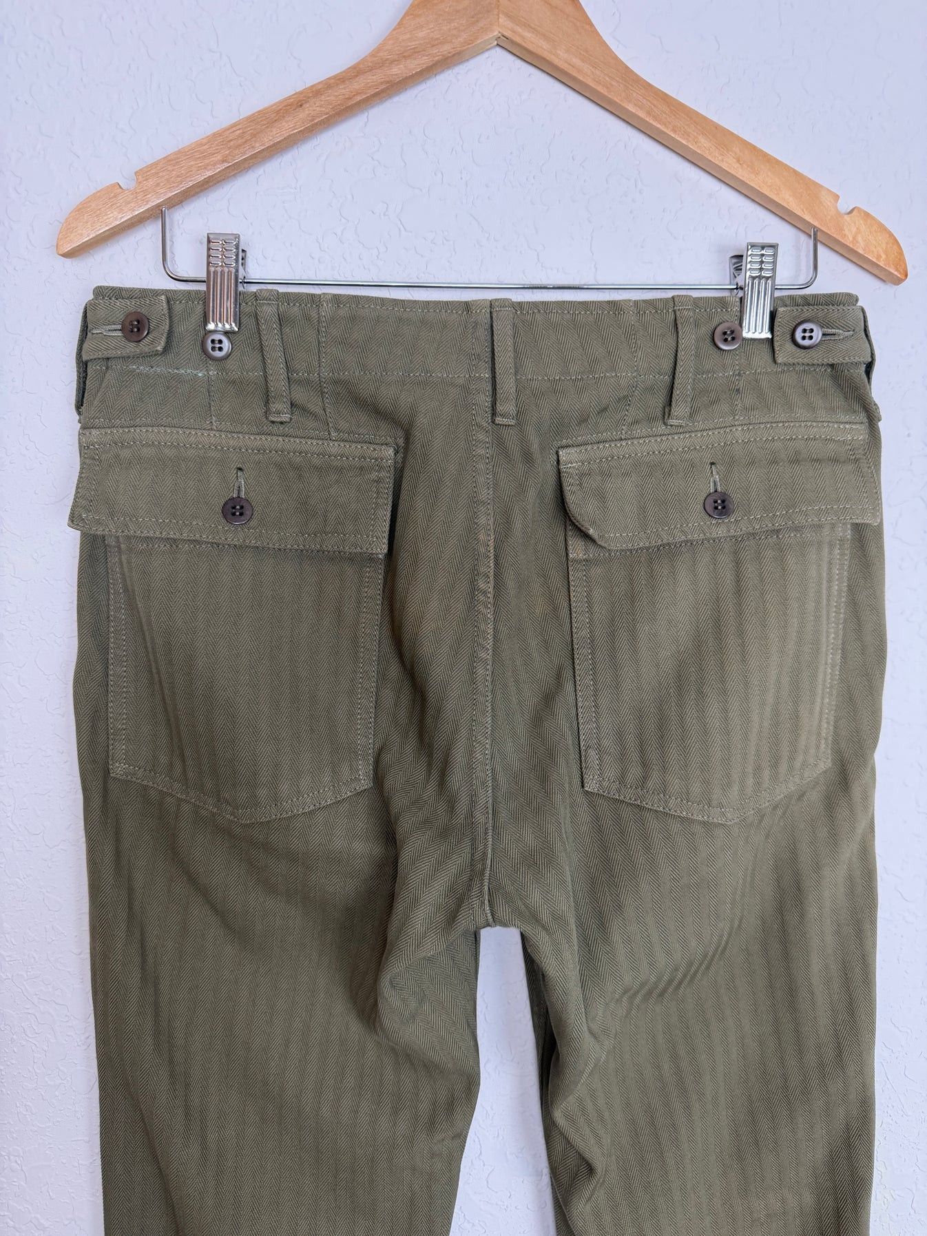 Visvim SS19 HW Drill Mil Pants (Herringbone) *F.I.L. Exclusive Size US 30 / EU 46 - 3 Thumbnail