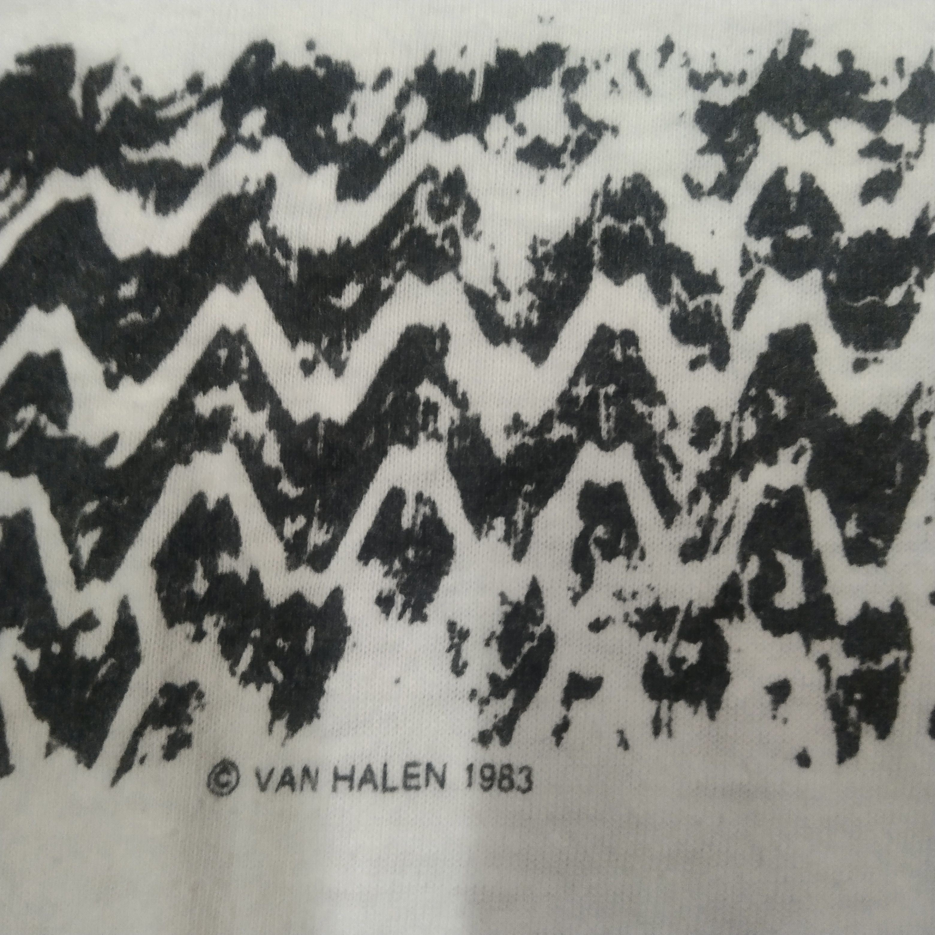 Band Tees × Vintage Vintage Van Halen Memorial Day Weekend 83 3/4 Sleeve Size US M / EU 48-50 / 2 - 7 Thumbnail