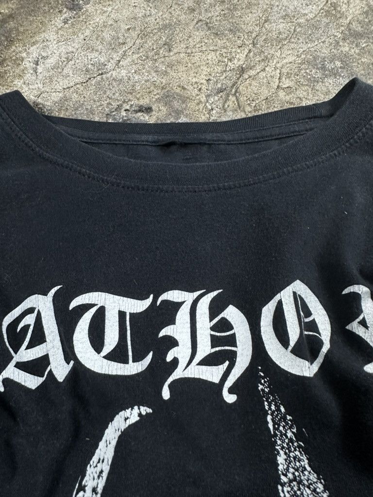 Band Tees 2009 Bathory Black Metal Goat Satan Vintage Longsleeve Size US S / EU 44-46 / 1 - 6 Thumbnail
