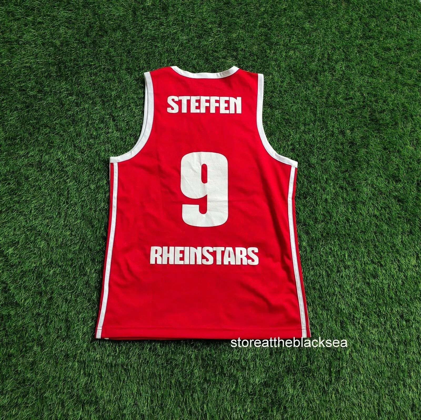 Adidas RHEINSTARS KÖLN #9 BUNDESLIGA BASKETBALL SHIRT JERSEY TRIKOT Size US M / EU 48-50 / 2 - 5 Thumbnail