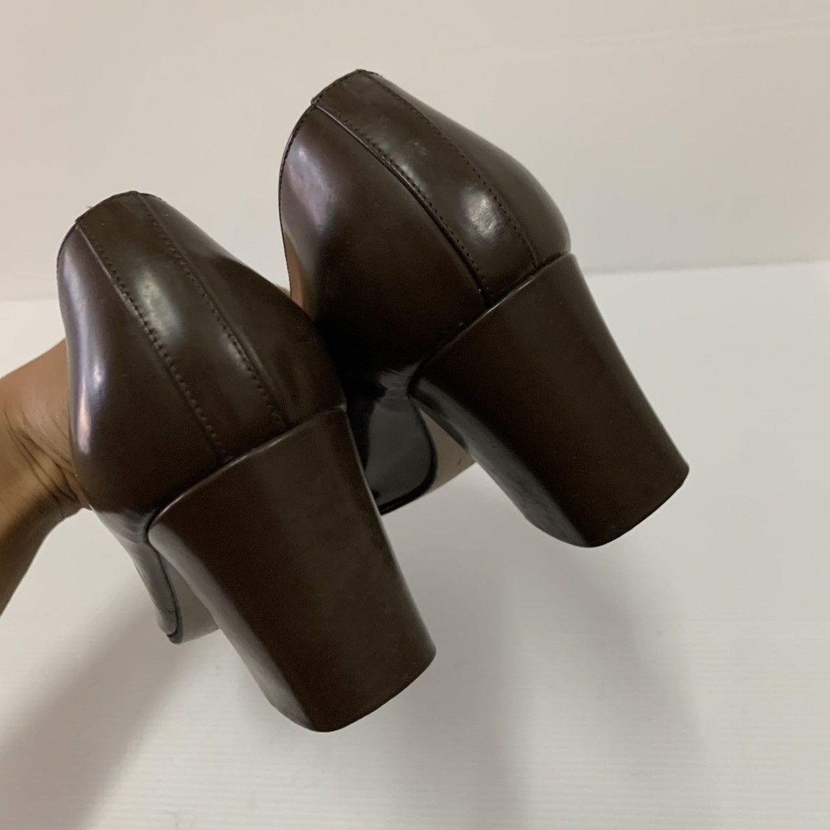 Gucci Gucci Leather Horsebit Shoes Size US 9.5 / IT 39.5 - 6 Thumbnail