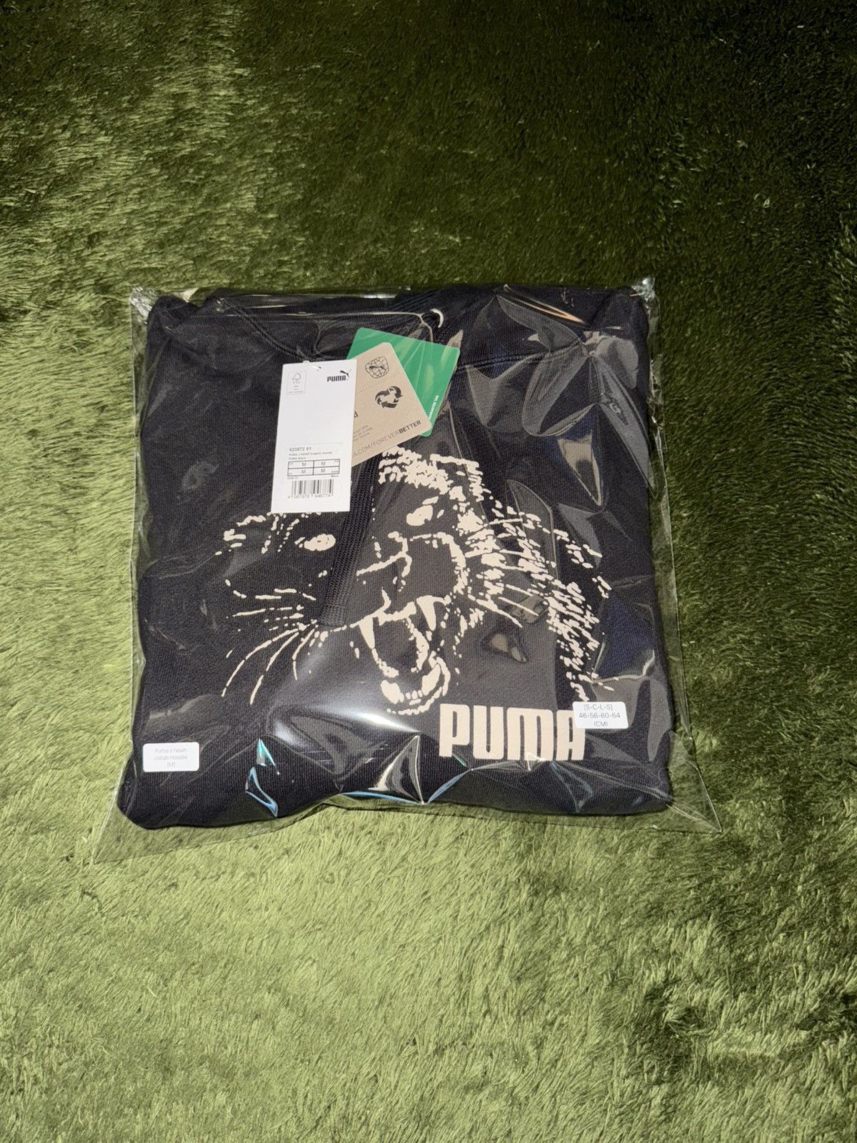 Noah × Puma [M] NOAH x PUMA Heavyweight Graphic Logo Hoodie — Black Size US M / EU 48-50 / 2 - 11 Thumbnail