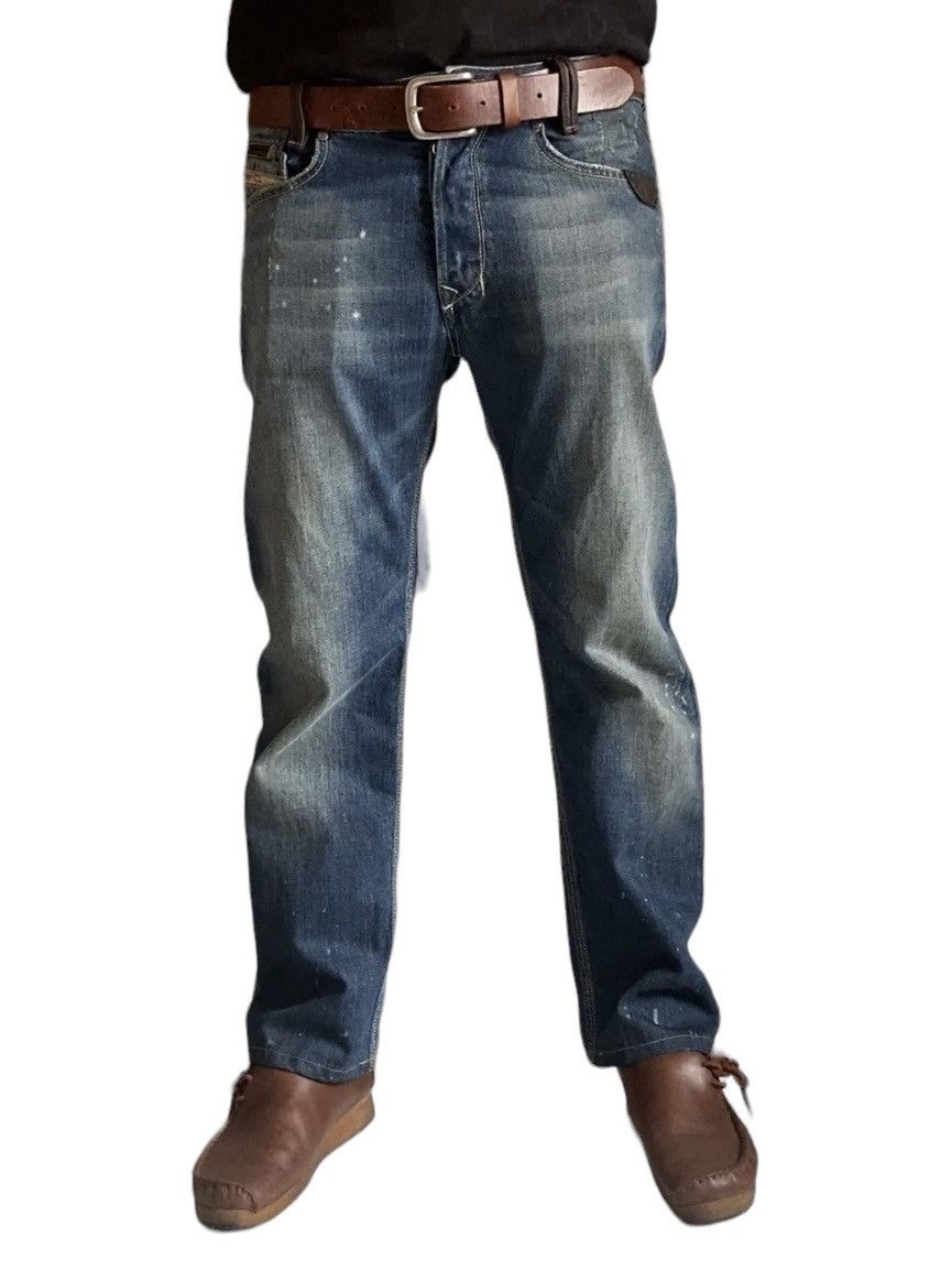 Diesel Vintage 2005 Diesel Onija Wash Denim Distressed Size US 33 - 2 Thumbnail
