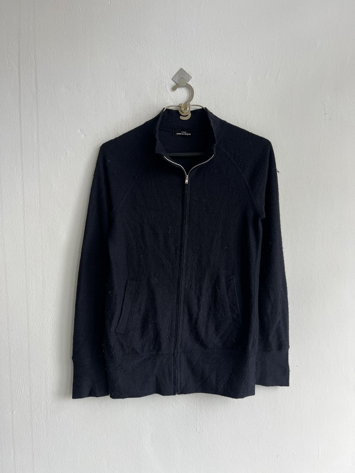Comme des Garcons Homme AW03 Comme des Garçons "Homeless" Zipper Up Sweater Cardigan Size US S / EU 44-46 / 1 - 3 Thumbnail
