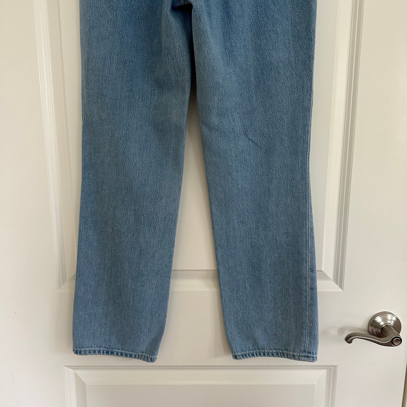 Paige Paige Denim Noella Straight Relaxed Medium Light Wash 27x29 Size 27" / US 4 / IT 40 - 6 Thumbnail