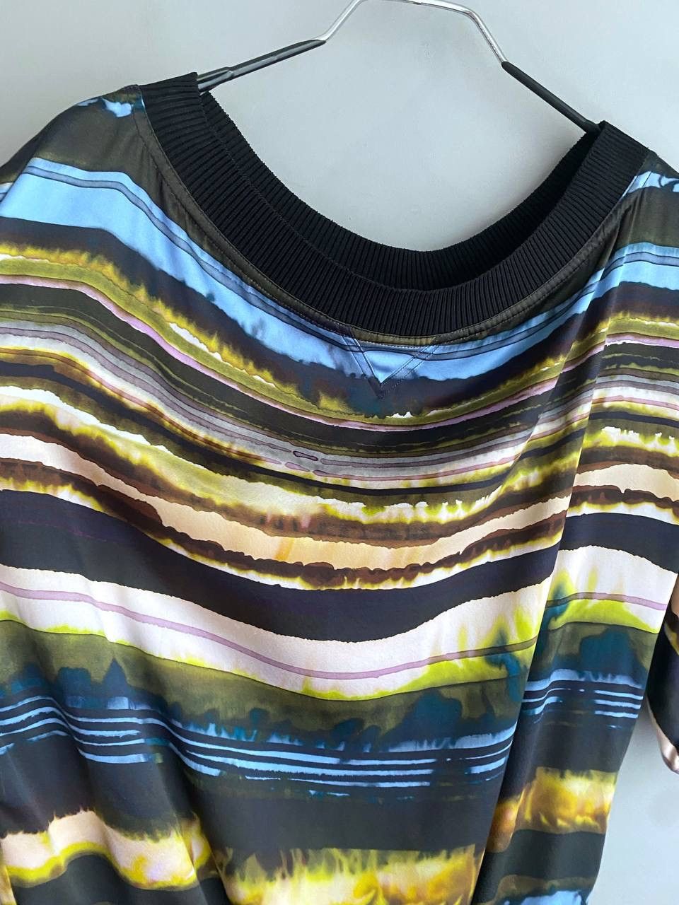 Designer × Jean Paul Gaultier Jean Paul Gaultier Women’s Multicolor Silk Blouse, Size L Size L / US 10 / IT 46 - 7 Thumbnail