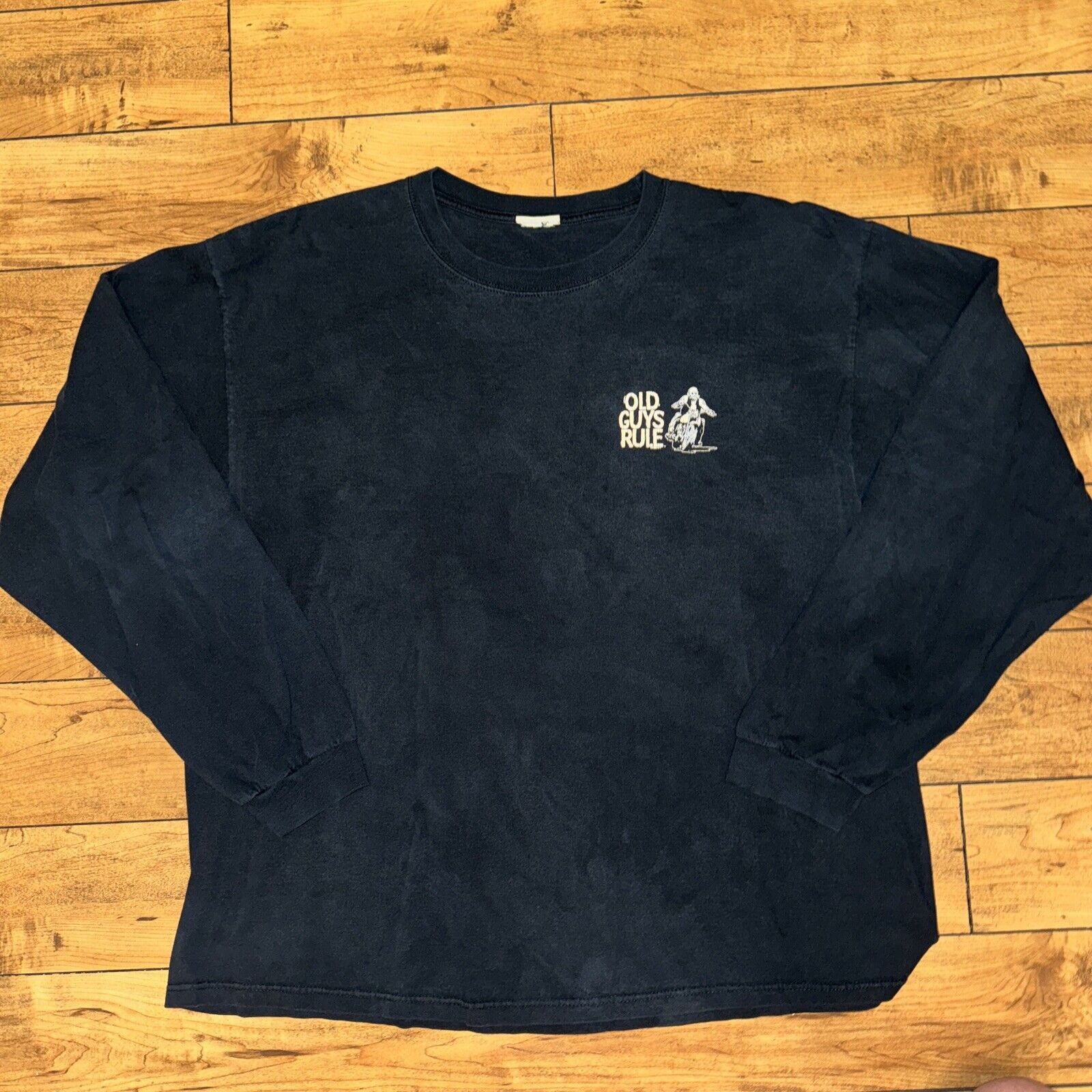 Harley Davidson × Japanese Brand × Vintage Old Guys Rule Long Sleeve Motorcycle T-Shirt Black 2XL 25x29 Size US XXL / EU 58 / 5 - 3 Thumbnail