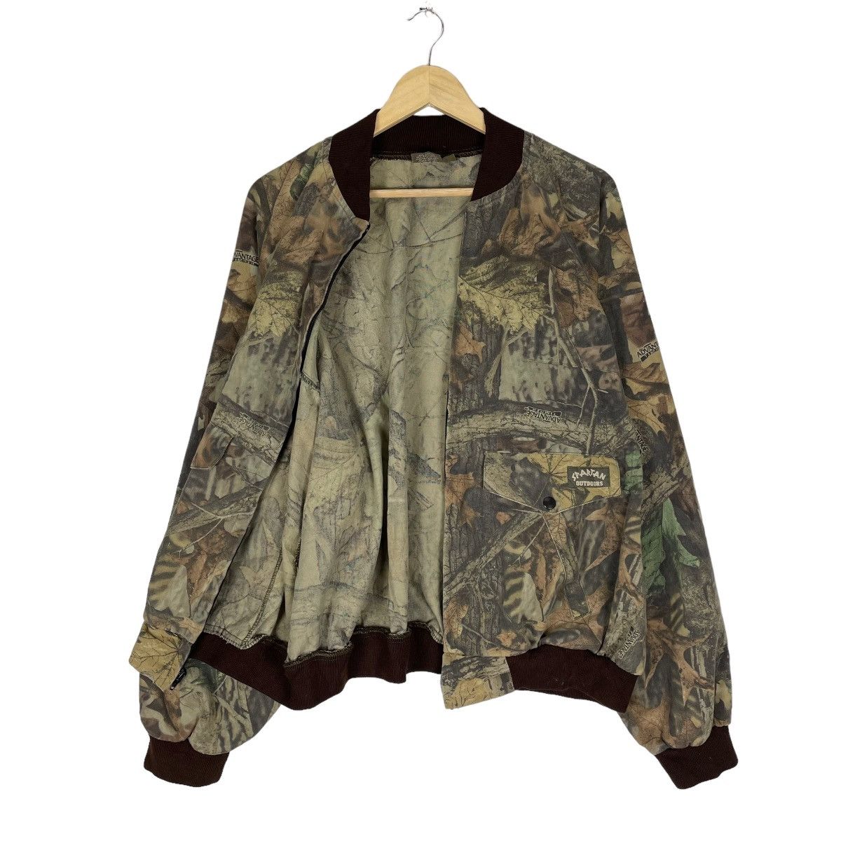 Realtree 🔥SPARTAN REAL TREE HUNTING BOMBER ZIPPER JACKET Size US XL / EU 56 / 4 - 7 Thumbnail