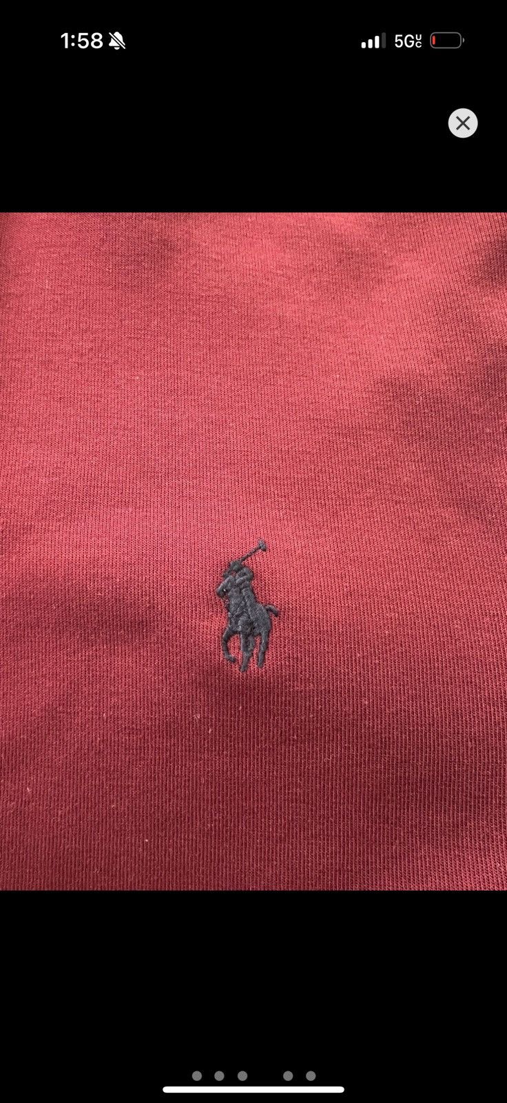 Polo Ralph Lauren Polo Ralph Lauren hoodie burgundy Size US XS / EU 42 / 0 - 4 Thumbnail