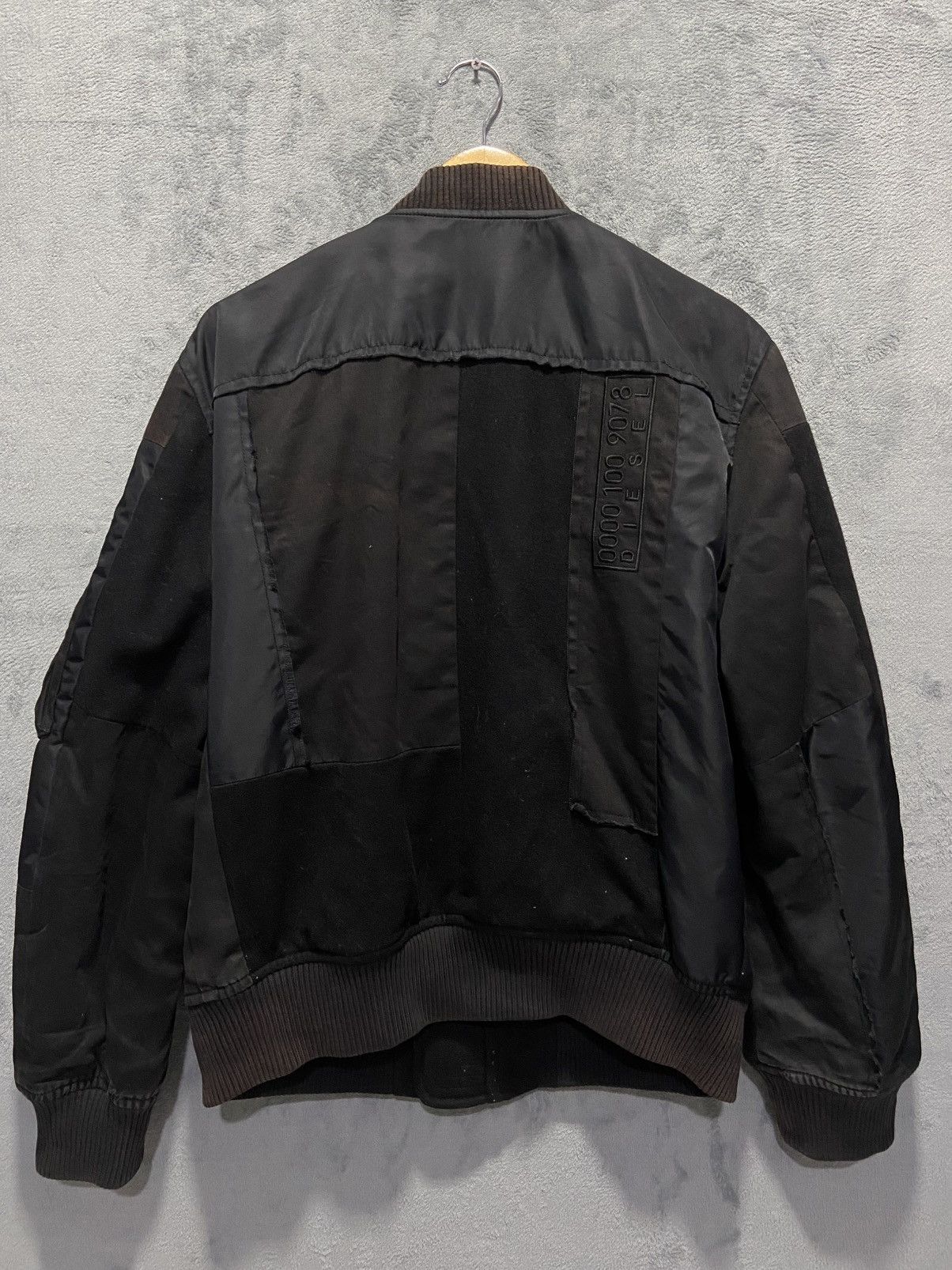 Diesel Diesel Wool Bomber Jacket Size US M / EU 48-50 / 2 - 2 Thumbnail
