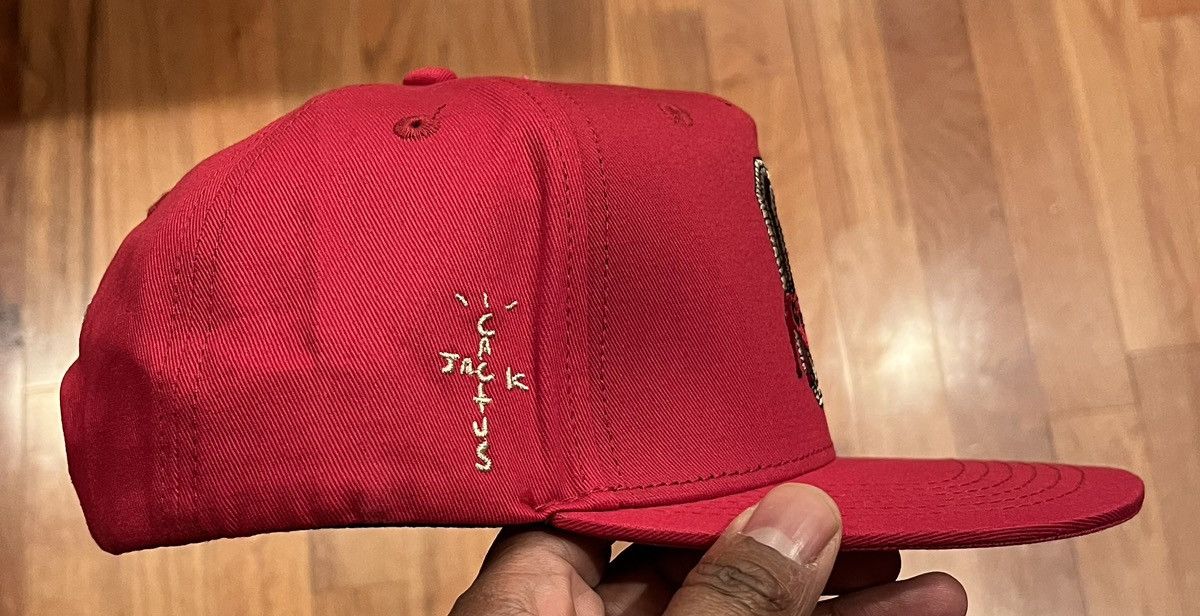 Mitchell & Ness × Travis Scott Cactus Jack x Mitchell Ness Georgia UGA Bulldogs Hat Size ONE SIZE - 3 Thumbnail