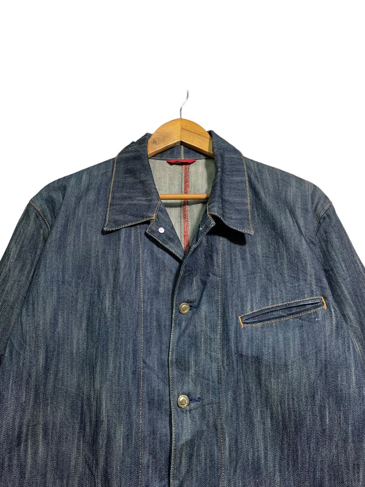 Edwin 🔥EDWIN DENIM JACKETS DARKBLUE Size US L / EU 52-54 / 3 - 4 Thumbnail