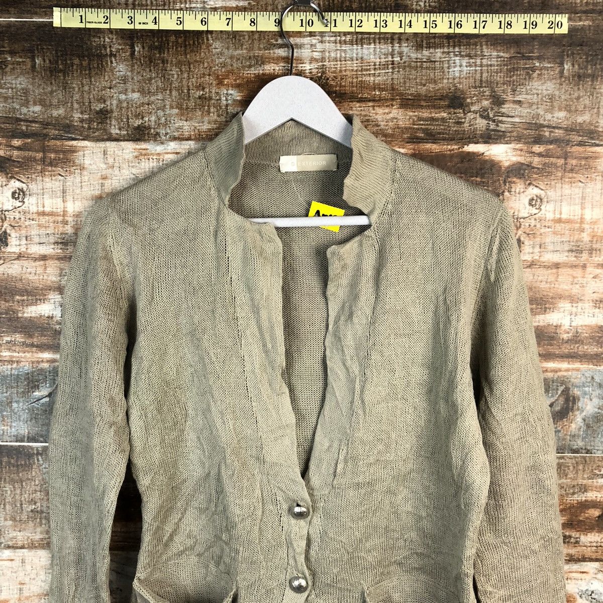 D.Exterior D. Exterior Brown Cardigan Knitwear #A1269 Size S / US 4 / IT 40 - 5 Thumbnail