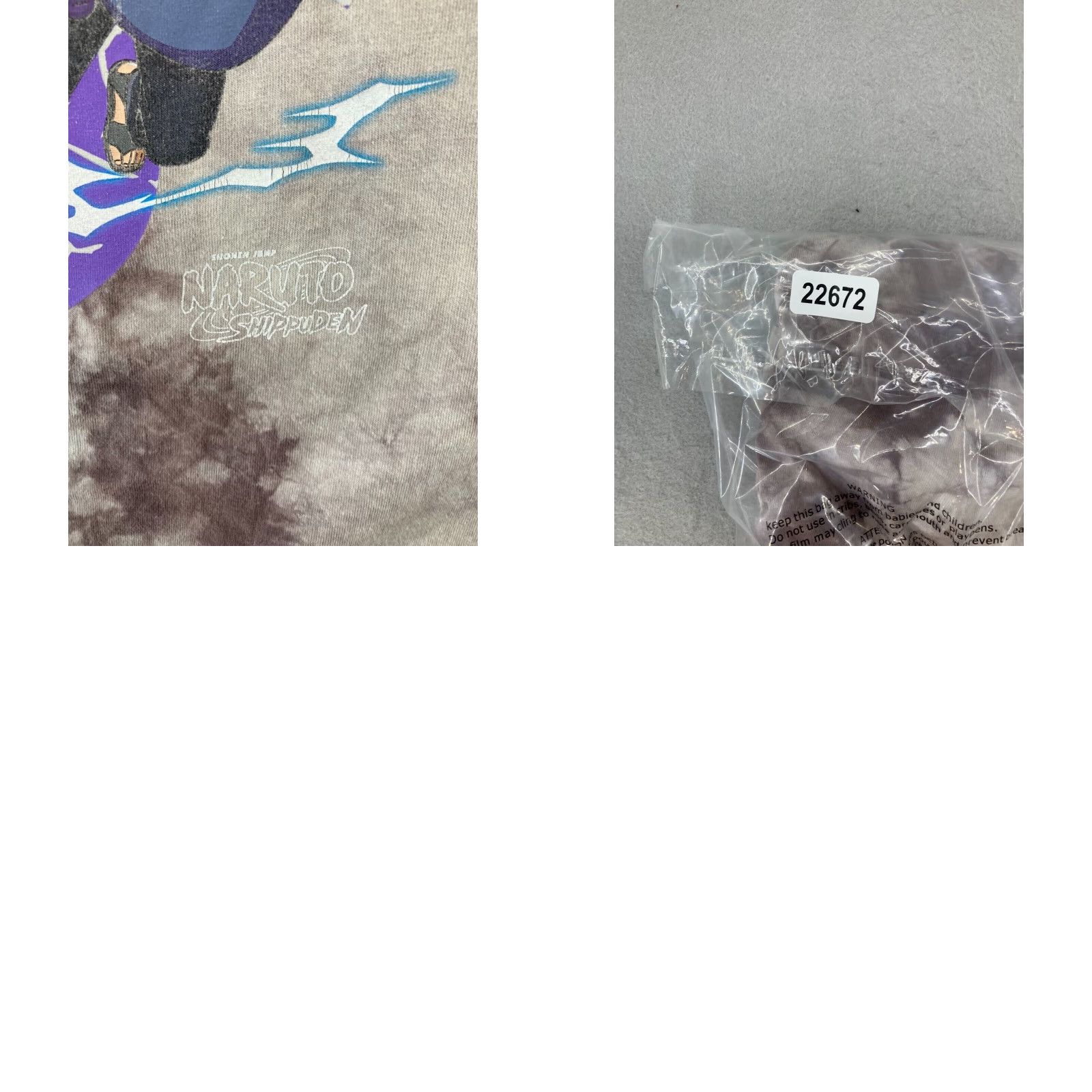 Vintage Naruto Shippuden Mens TShirt Large Tie Dye Anime Sword Size US L / EU 52-54 / 3 - 8 Thumbnail