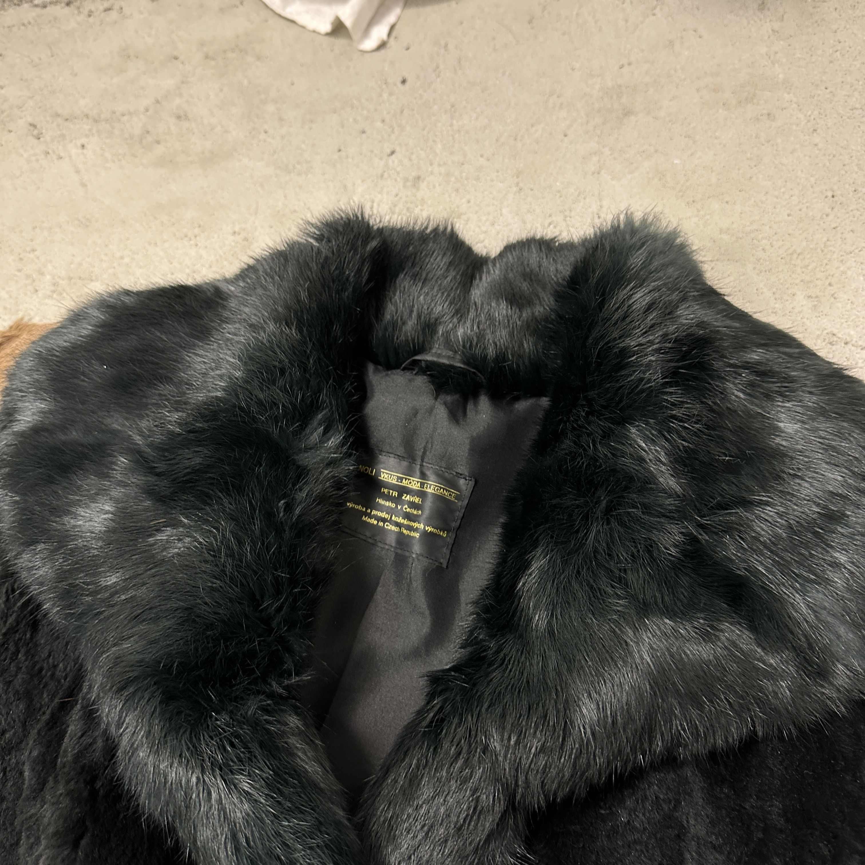 Vintage Vintage Old Money Maxi Bootle Green Rabbit Fur 90s Size L / US 10 / IT 46 - 6 Thumbnail